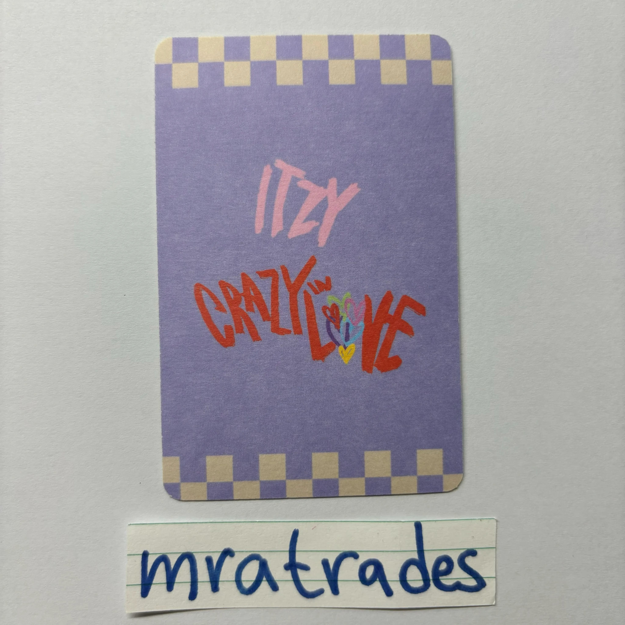 ITZY Ryujin ITZY - Ryujin - Crazy in Love Album aladin pre-order benefit (pob) listing photo 2