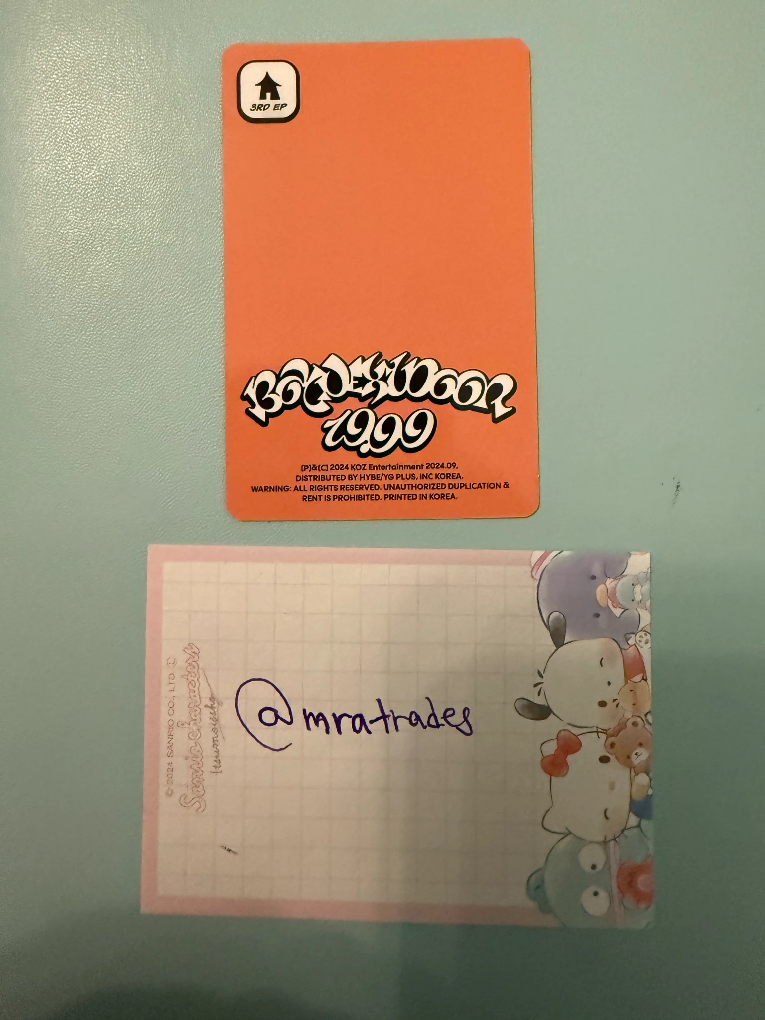 BOYNEXTDOOR Riwoo BOYNEXTDOOR - Riwoo - 19.99 Album album photocard clink version listing photo 2