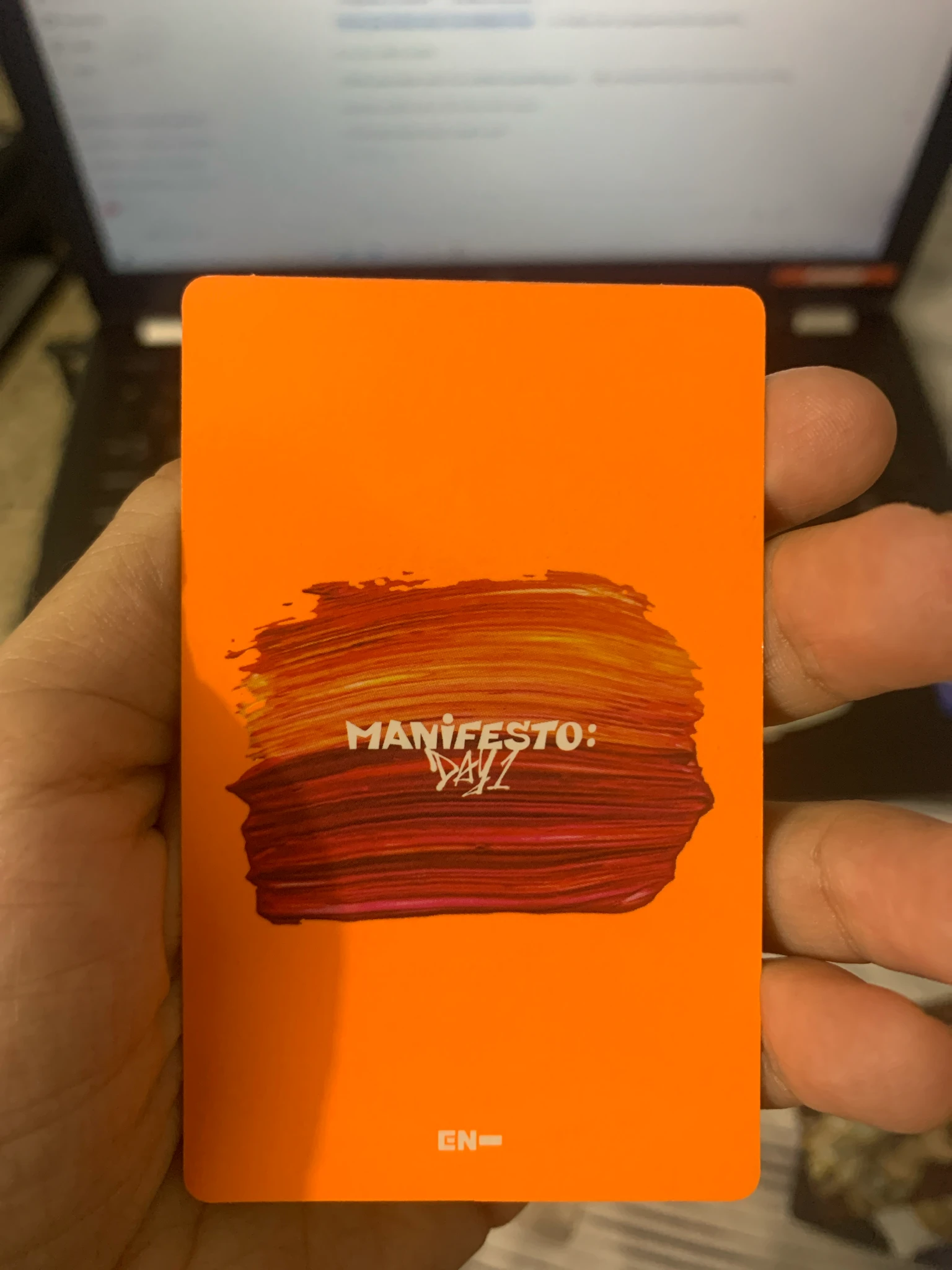 ENHYPEN Evan (Heeseung) ENHYPEN - Heeseung - MANIFESTO: DAY 1 Album album photocard korean album engene version D version M version J version listing photo 2