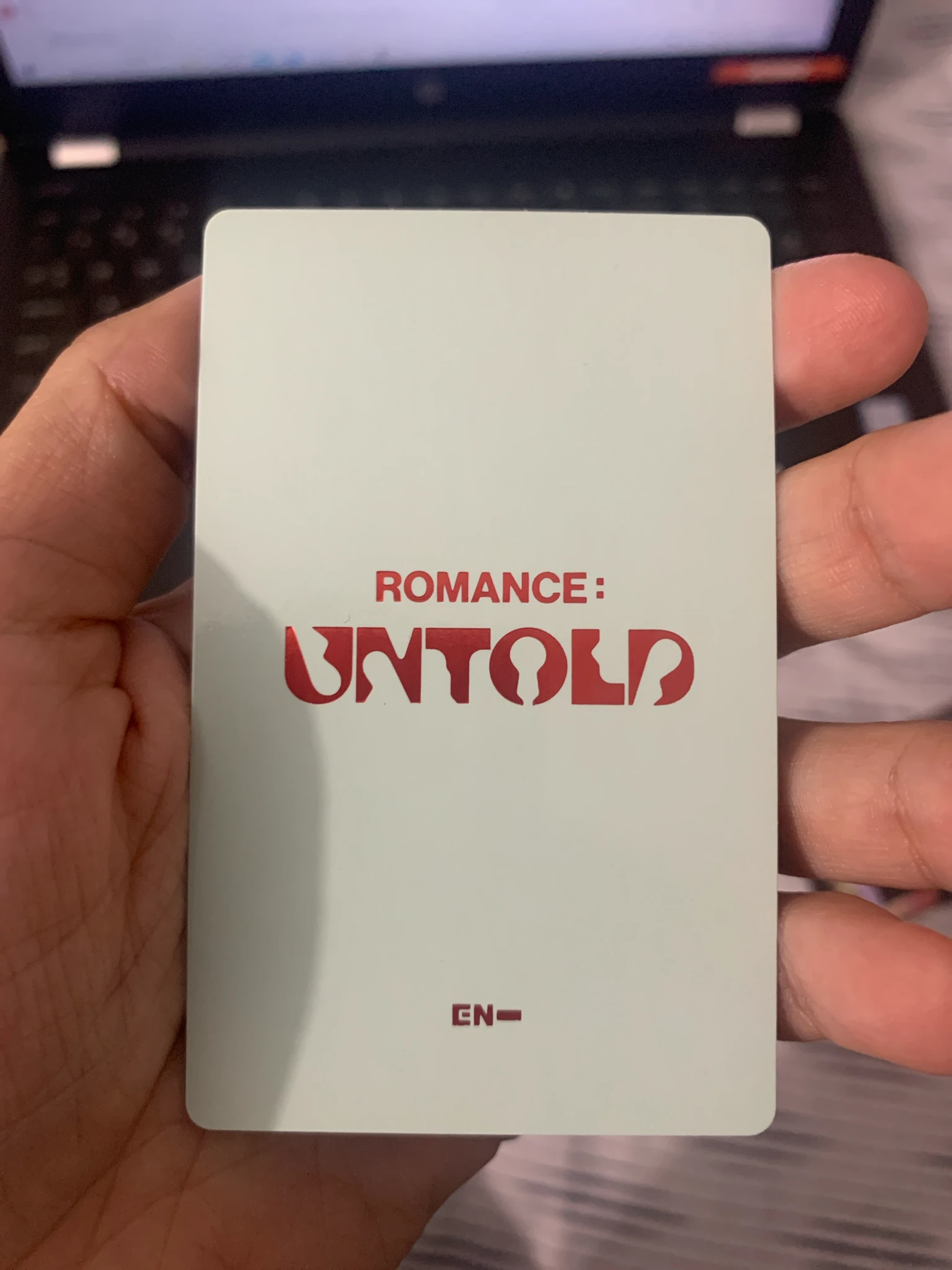 ENHYPEN Evan (Heeseung) ENHYPEN - Heeseung - ROMANCE: UNTOLD Album A version arcanum version korean album album photocard listing photo 2