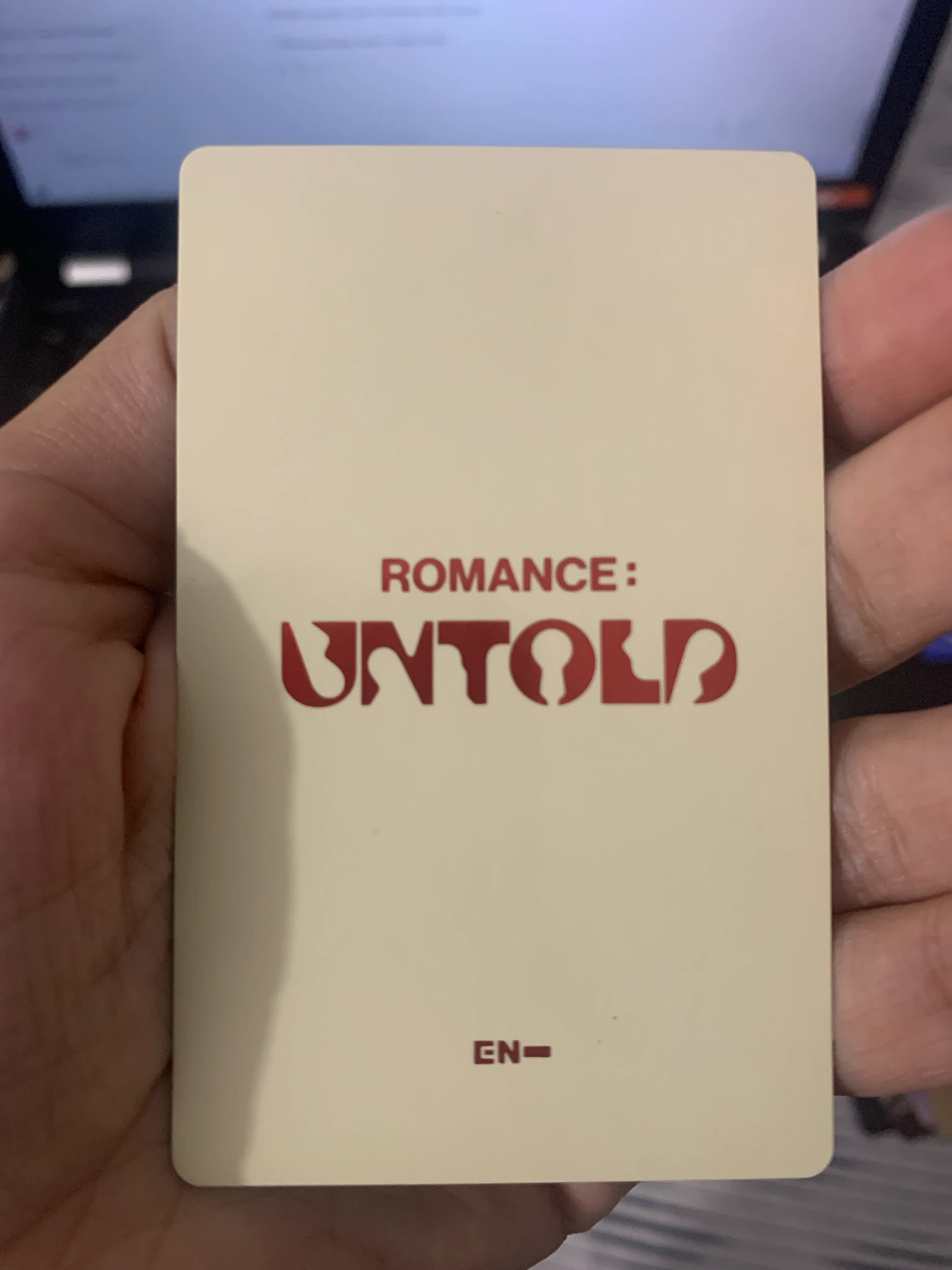 ENHYPEN Evan (Heeseung) ENHYPEN - Heeseung - ROMANCE: UNTOLD Album album photocard inceptio version listing photo 2
