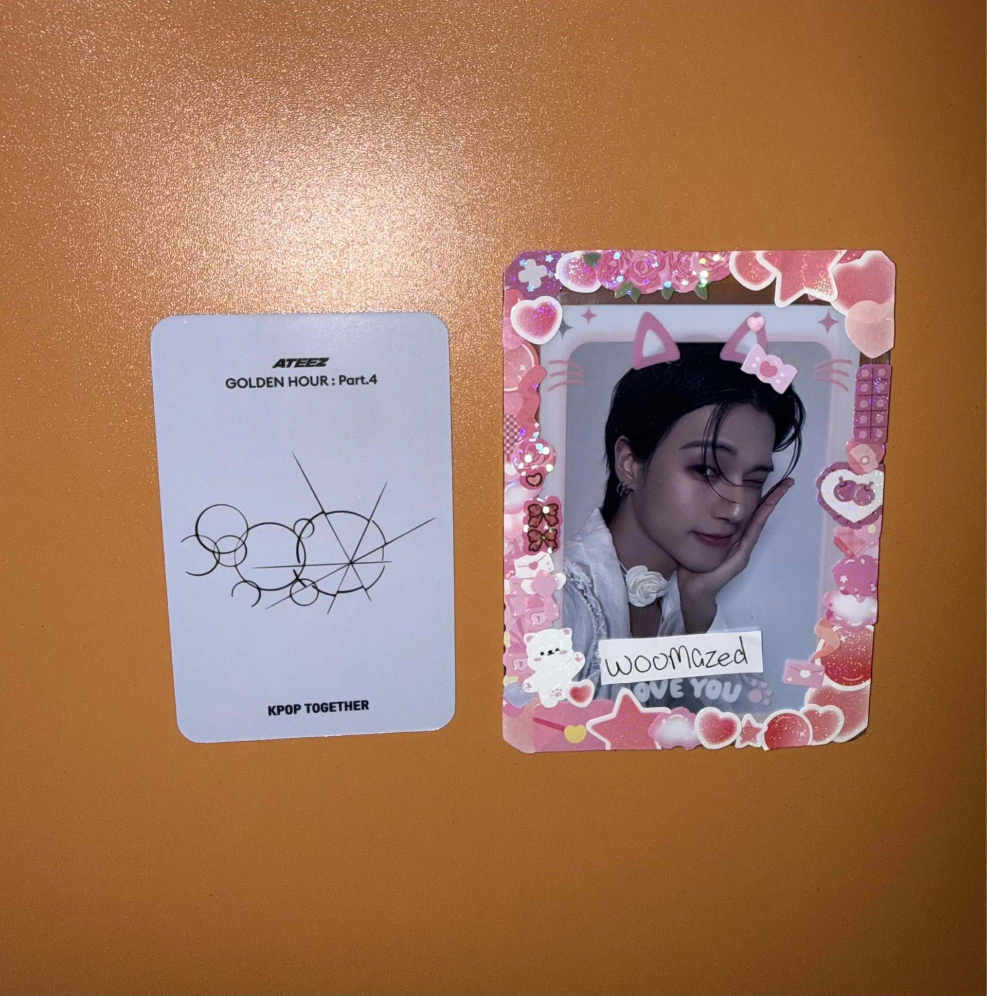 ATEEZ San ATEEZ - San - Golden Hour : Part.4 Album lucky draw kpop together listing photo 2