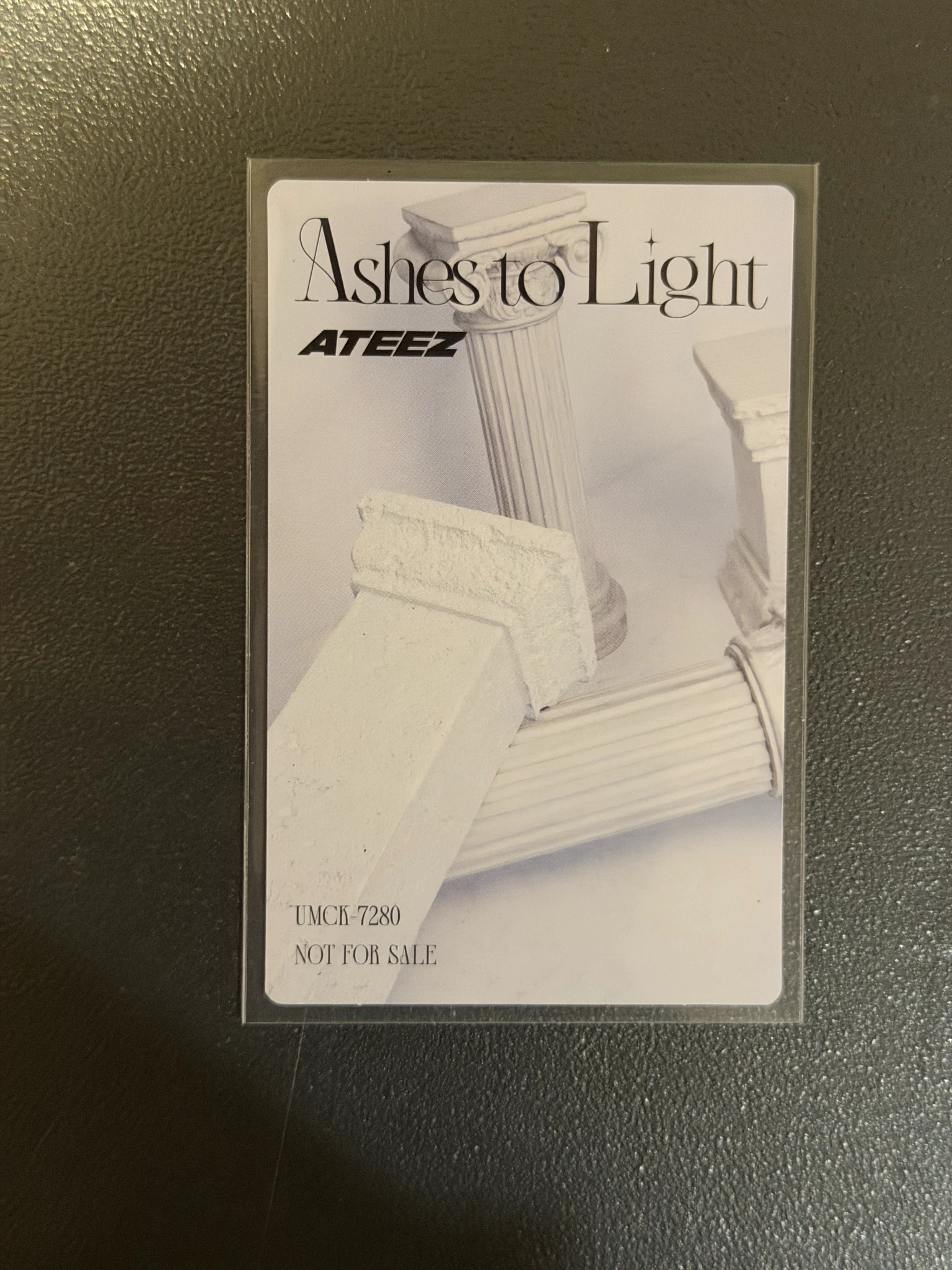 ATEEZ Wooyoung ATEEZ - Wooyoung - Ashes to Light Album album photocard japanese album flash price listing photo 2