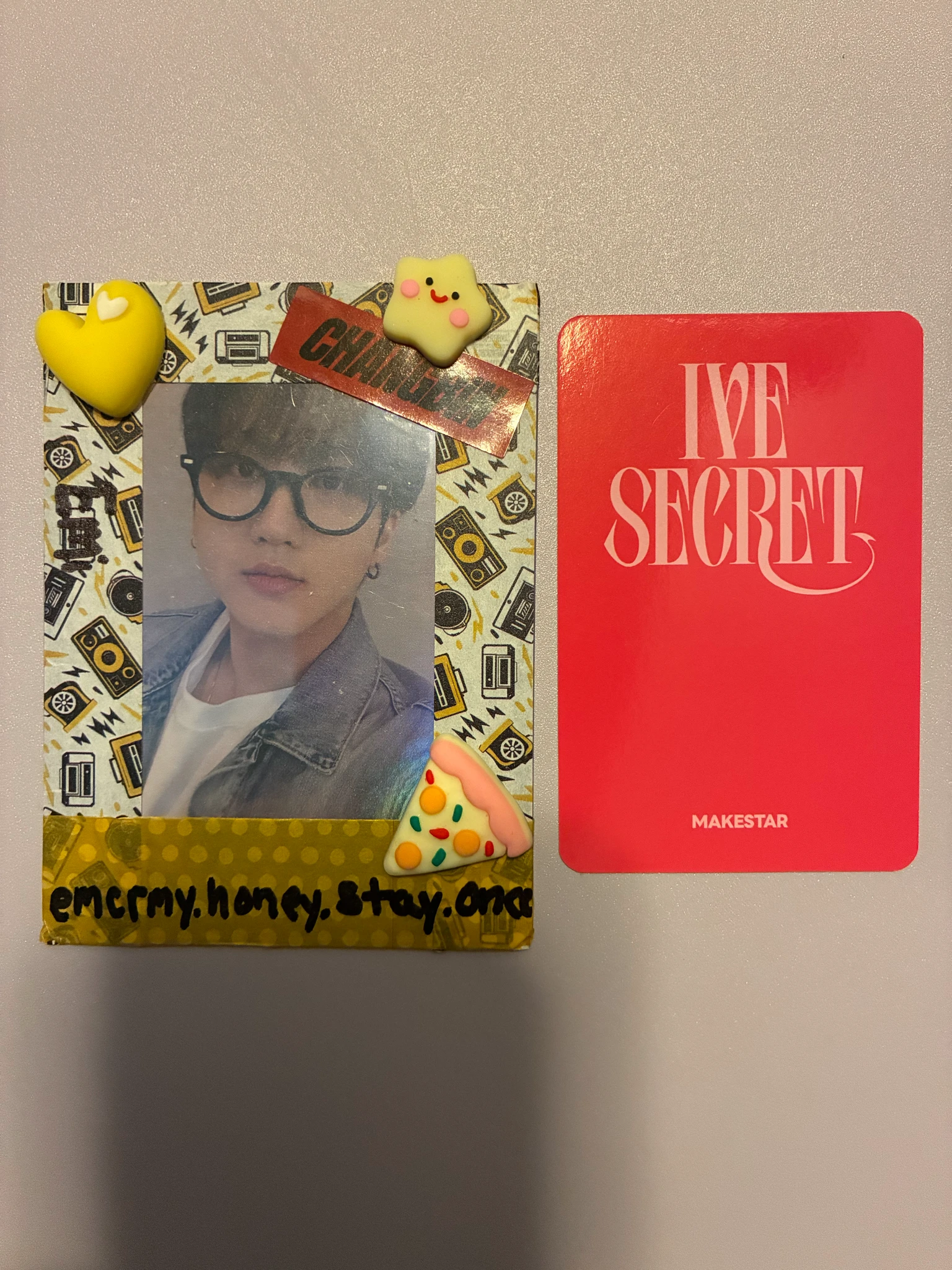 IVE Wonyoung IVE - Wonyoung - IVE SECRET Album makestar pre-order benefit (pob) listing photo 2