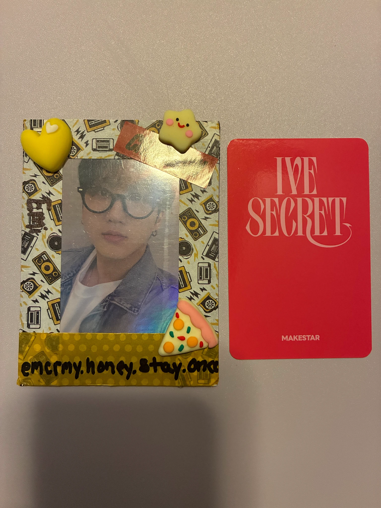 IVE Gaeul IVE - Gaeul - IVE SECRET Album makestar pre-order benefit (pob) listing photo 2