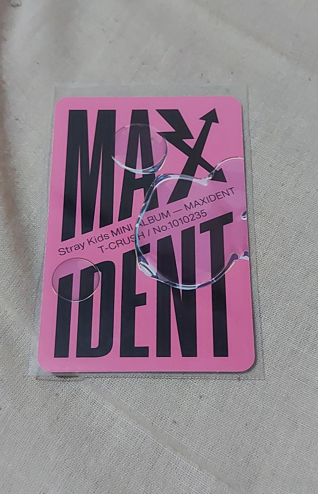 Stray Kids Lee Know Stray Kids - Lee Know - MAXIDENT Album album photocard t-crush version standard version limited edition listing photo 2