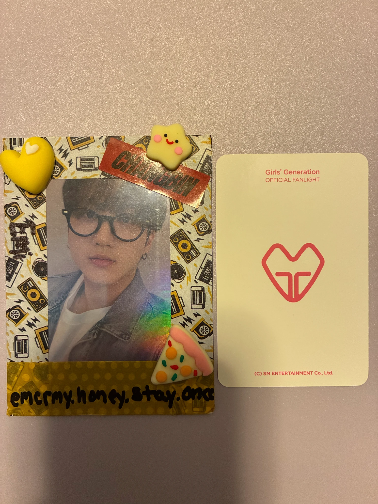 Girls' Generation Yoona Girls' Generation - Yoona - Girls' Generation Official Lightstick  Other lightstick merch photocard random photocard listing photo 2