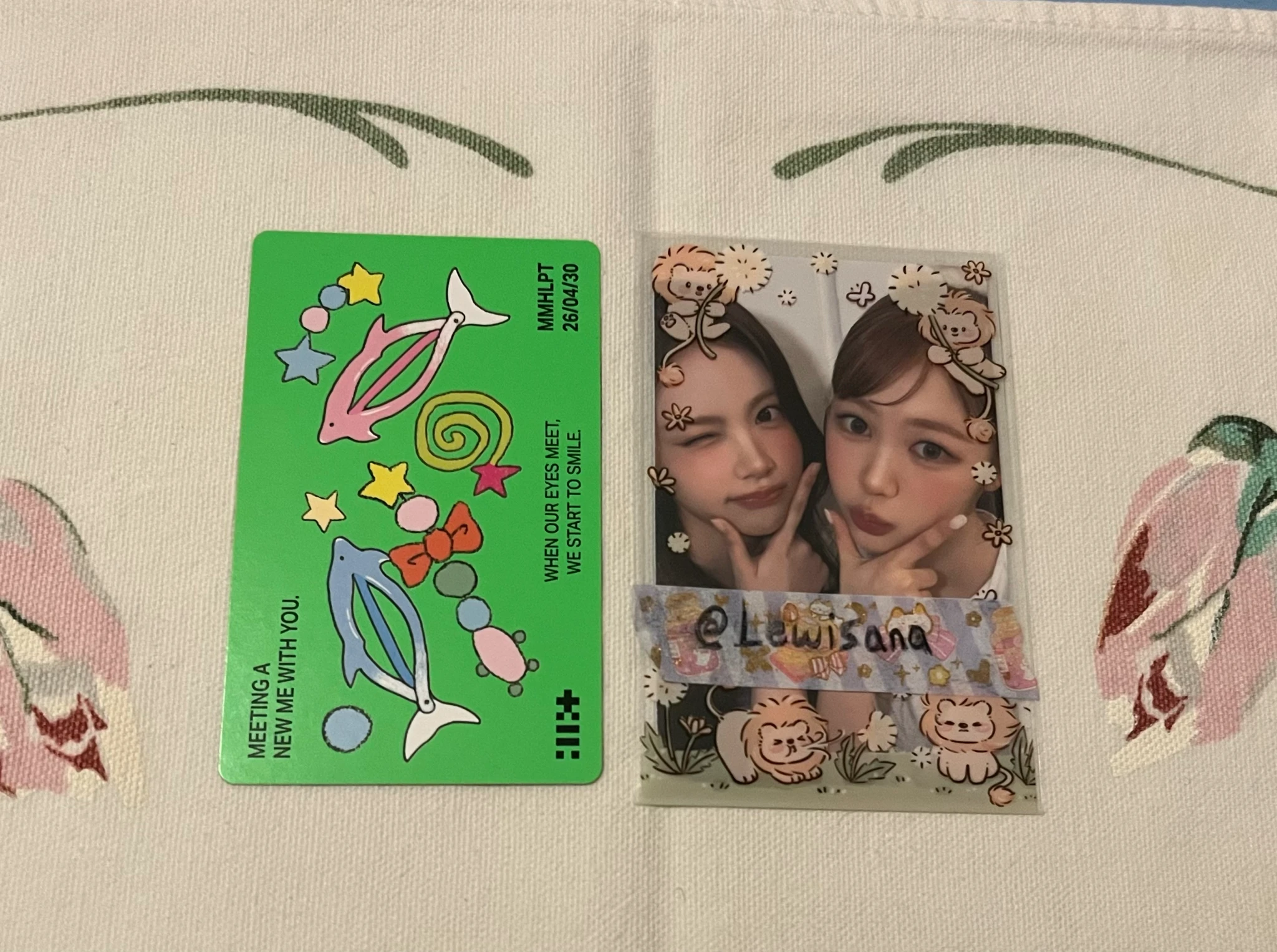 ILLIT Yunah ILLIT - Yunah - MAMIHLAPINATAPAI Album album photocard free rider version listing photo 2