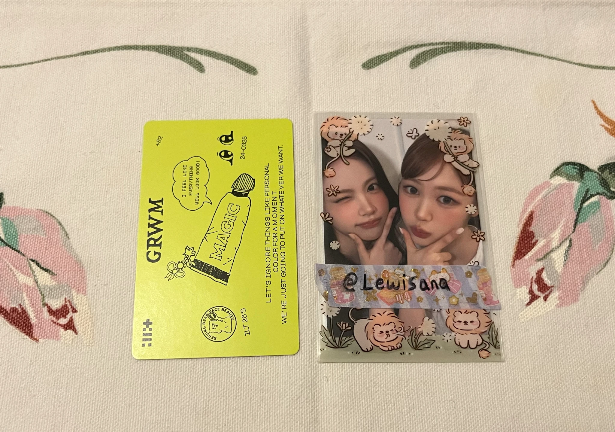 ILLIT Iroha ILLIT - Iroha - MAMIHLAPINATAPAI Album album photocard listing photo 2