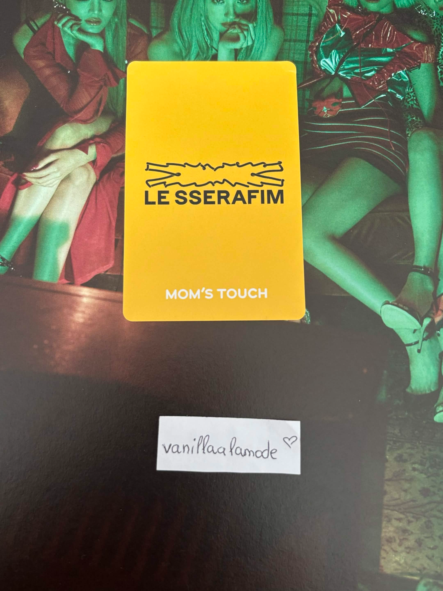 LE SSERAFIM Hong Eunchae LE SSERAFIM - Hong Eunchae - SPAGHETTI Album mom's touch event listing photo 2