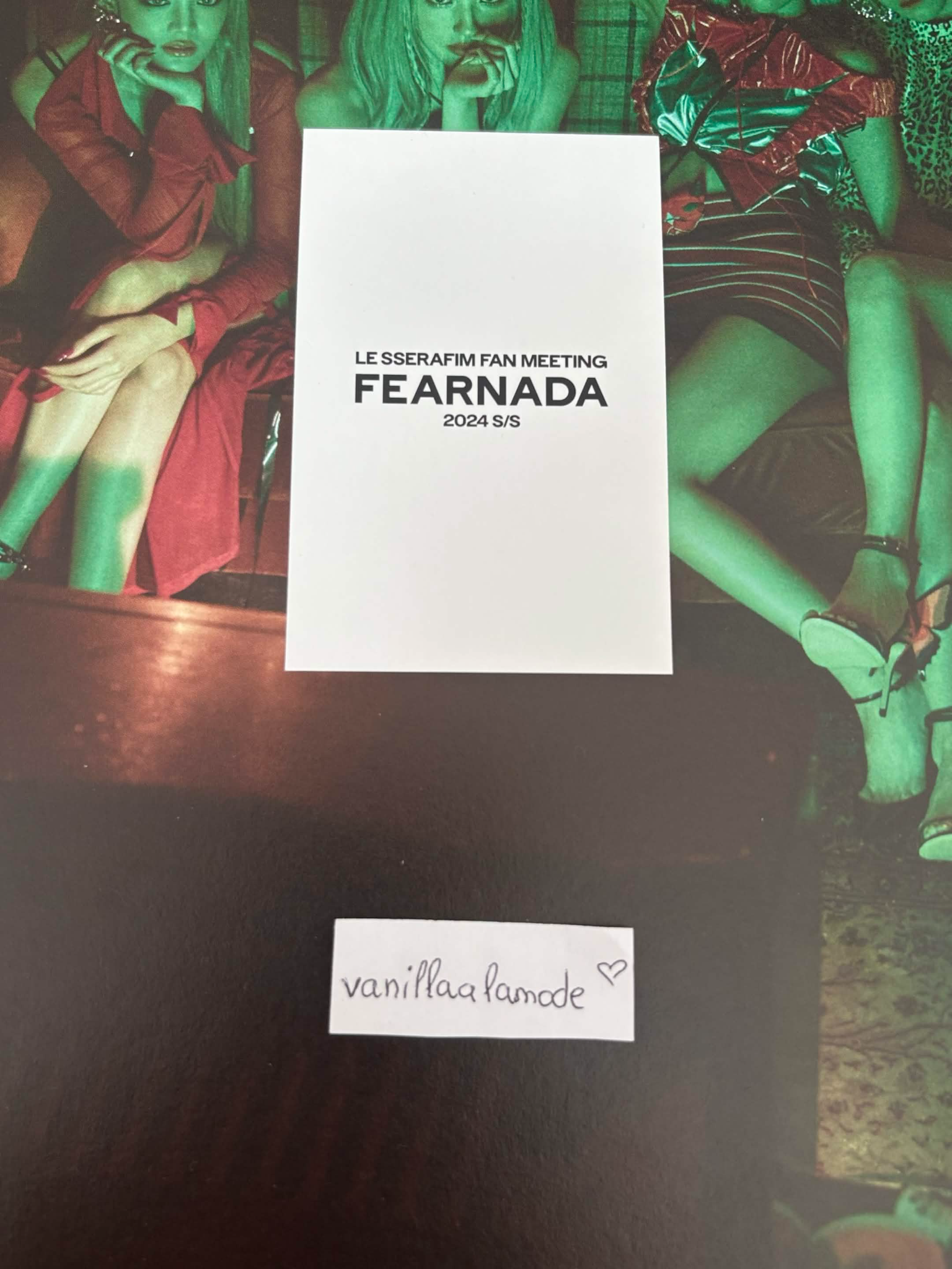 LE SSERAFIM Hong Eunchae LE SSERAFIM - Hong Eunchae - LE SSERAFIM Fan Meeting 'Fearnada' 2024 S/S Event fearnot zone listing photo 2
