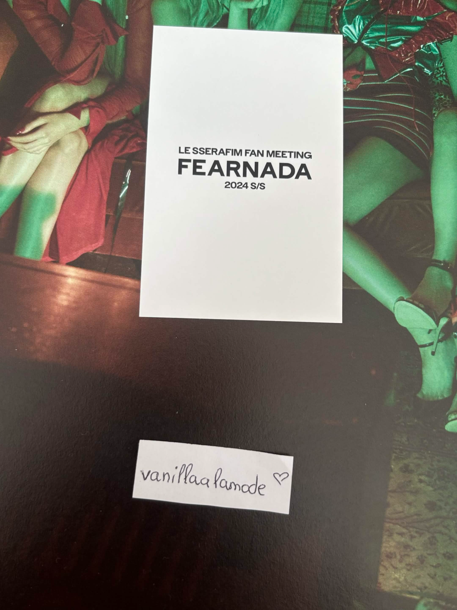 LE SSERAFIM Sakura LE SSERAFIM - Sakura - LE SSERAFIM Fan Meeting 'Fearnada' 2024 S/S Event fearnot zone listing photo 2