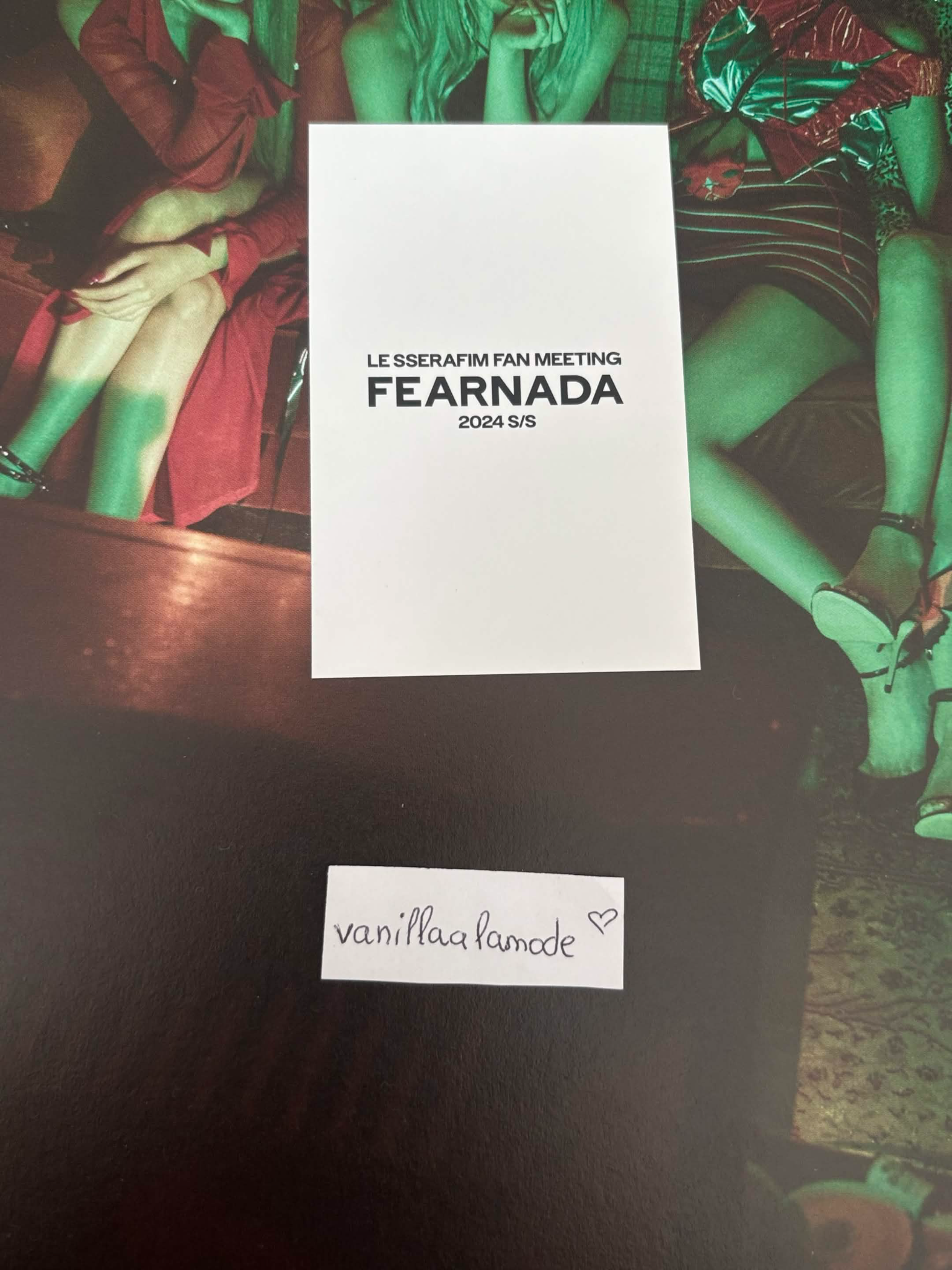 LE SSERAFIM Kim Chaewon LE SSERAFIM - Kim Chaewon - LE SSERAFIM Fan Meeting 'Fearnada' 2024 S/S Event fearnot zone listing photo 2
