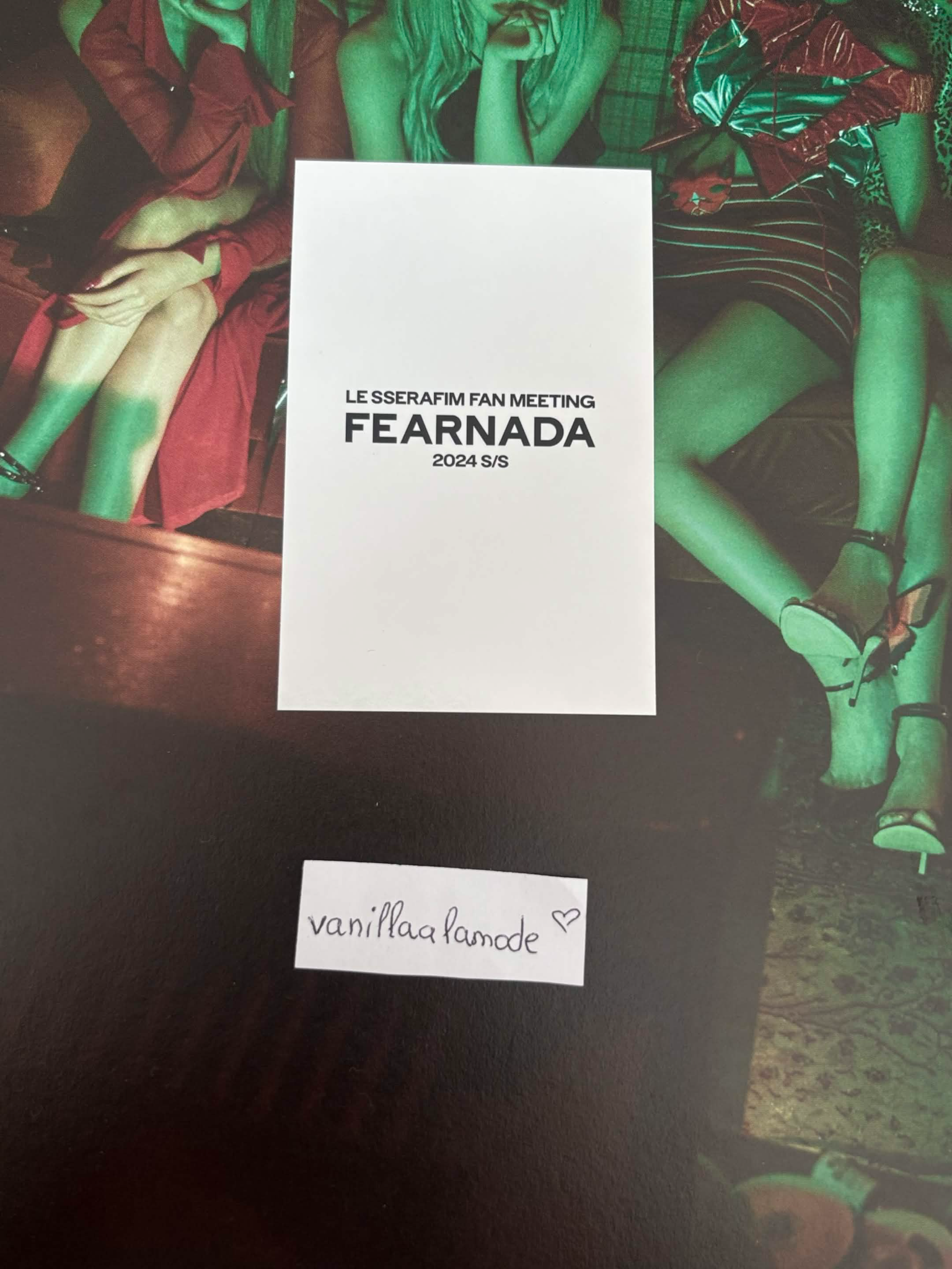 LE SSERAFIM Huh Yunjin LE SSERAFIM - Huh Yunjin - LE SSERAFIM Fan Meeting 'Fearnada' 2024 S/S Event fearnot zone listing photo 2
