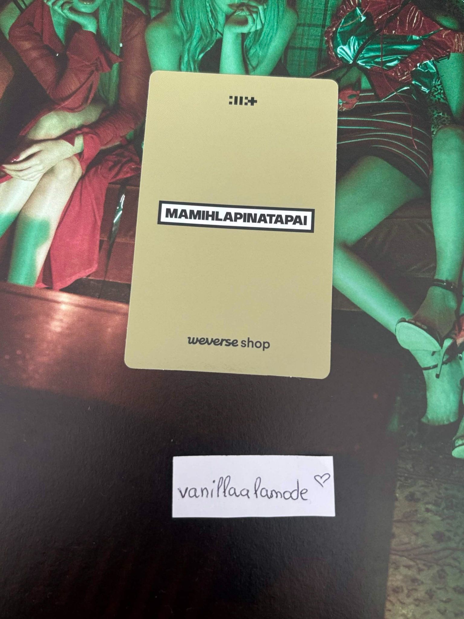 ILLIT Minju ILLIT - MAMIHLAPINATAPAI Album kakaotalk pob (pre-order benefit) listing photo 2