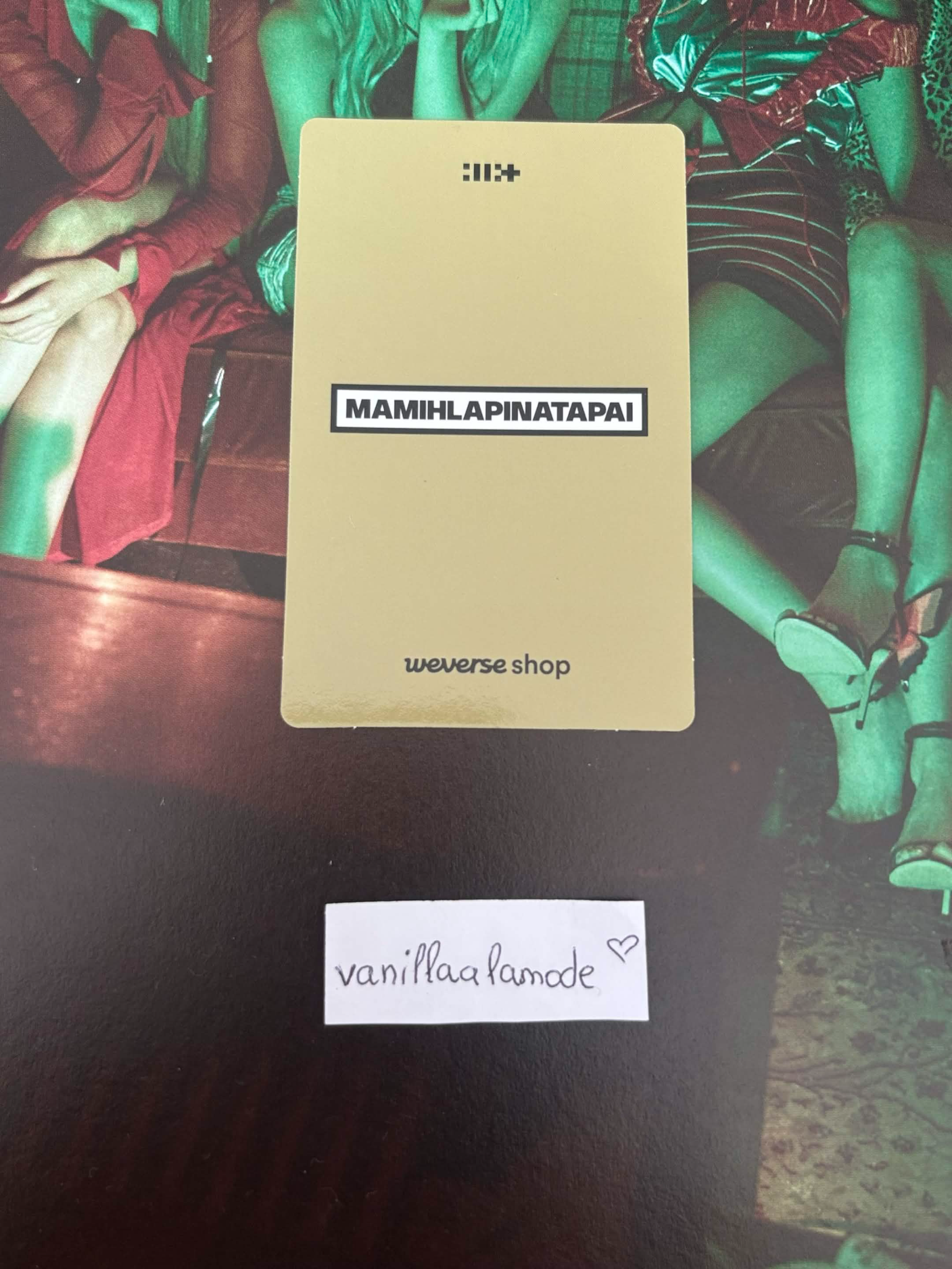 ILLIT Iroha ILLIT - MAMIHLAPINATAPAI Album kakaotalk pob (pre-order benefit) listing photo 2