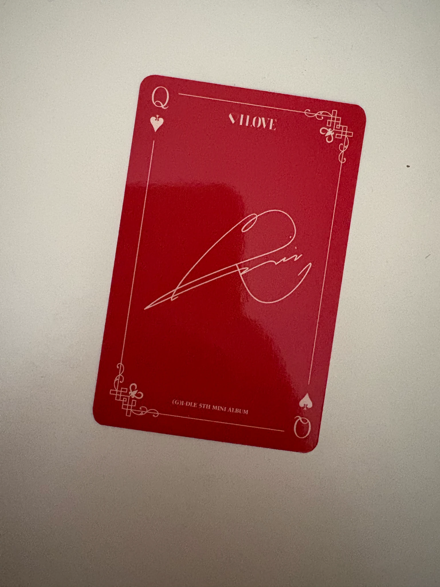 i-dle Minnie i-dle - Minnie - I Love Album album photocard standard version act version listing photo 2