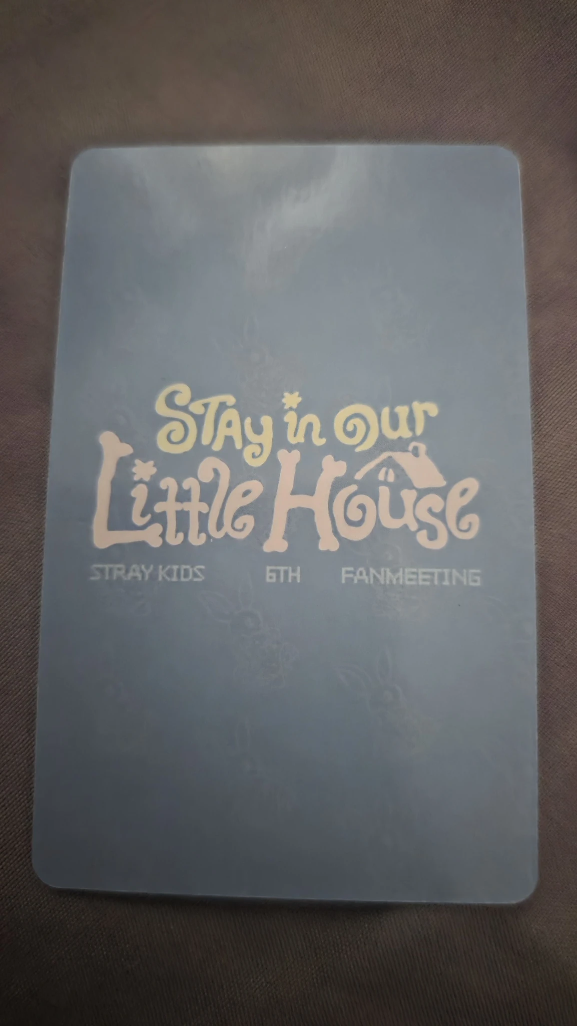 Stray Kids Lee Know Stray Kids - Lee Know - 6th Fanmeeting - STAY in Our Little House  Event online pob (pre-order benefit) listing photo 2