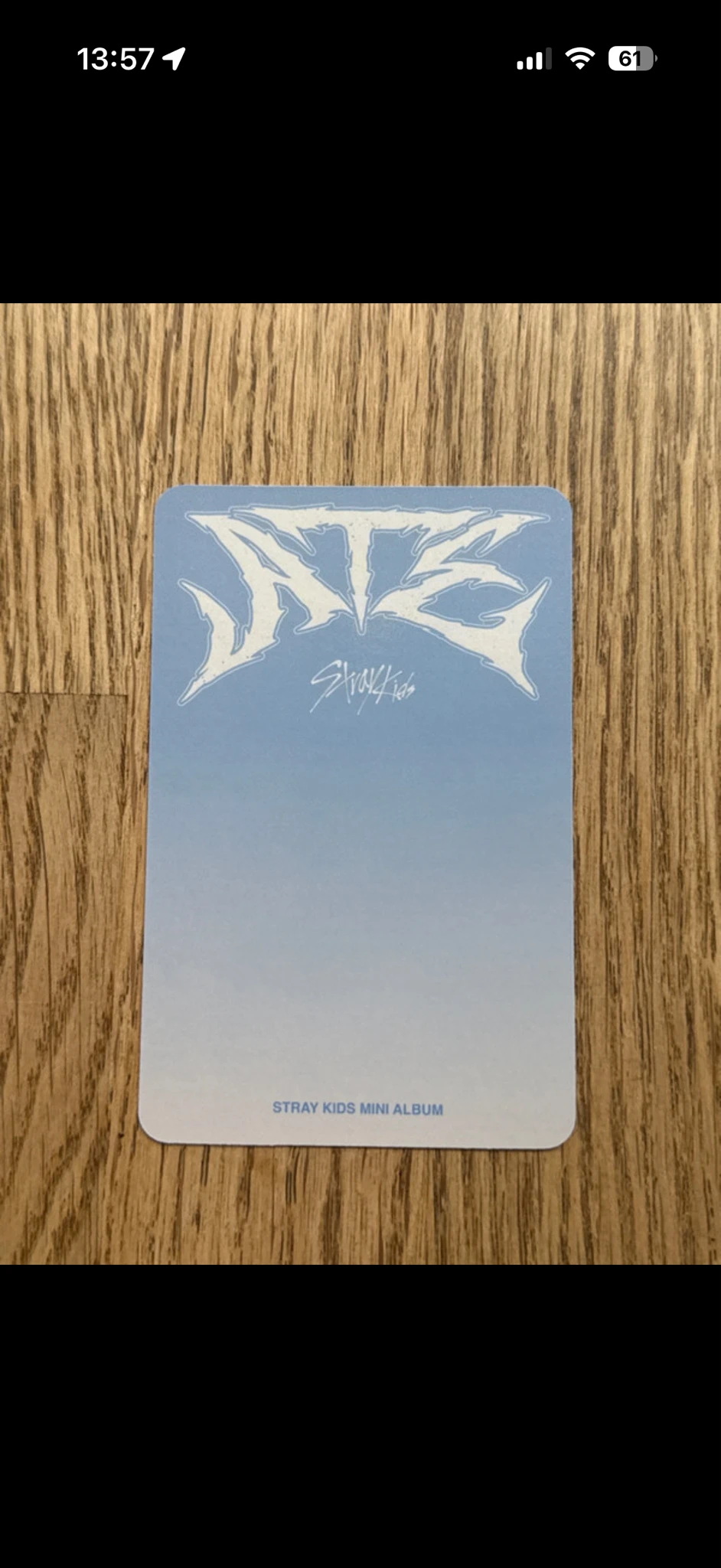 Stray Kids Changbin Stray Kids - Changbin - ATE Album album photocard accordion version listing photo 2