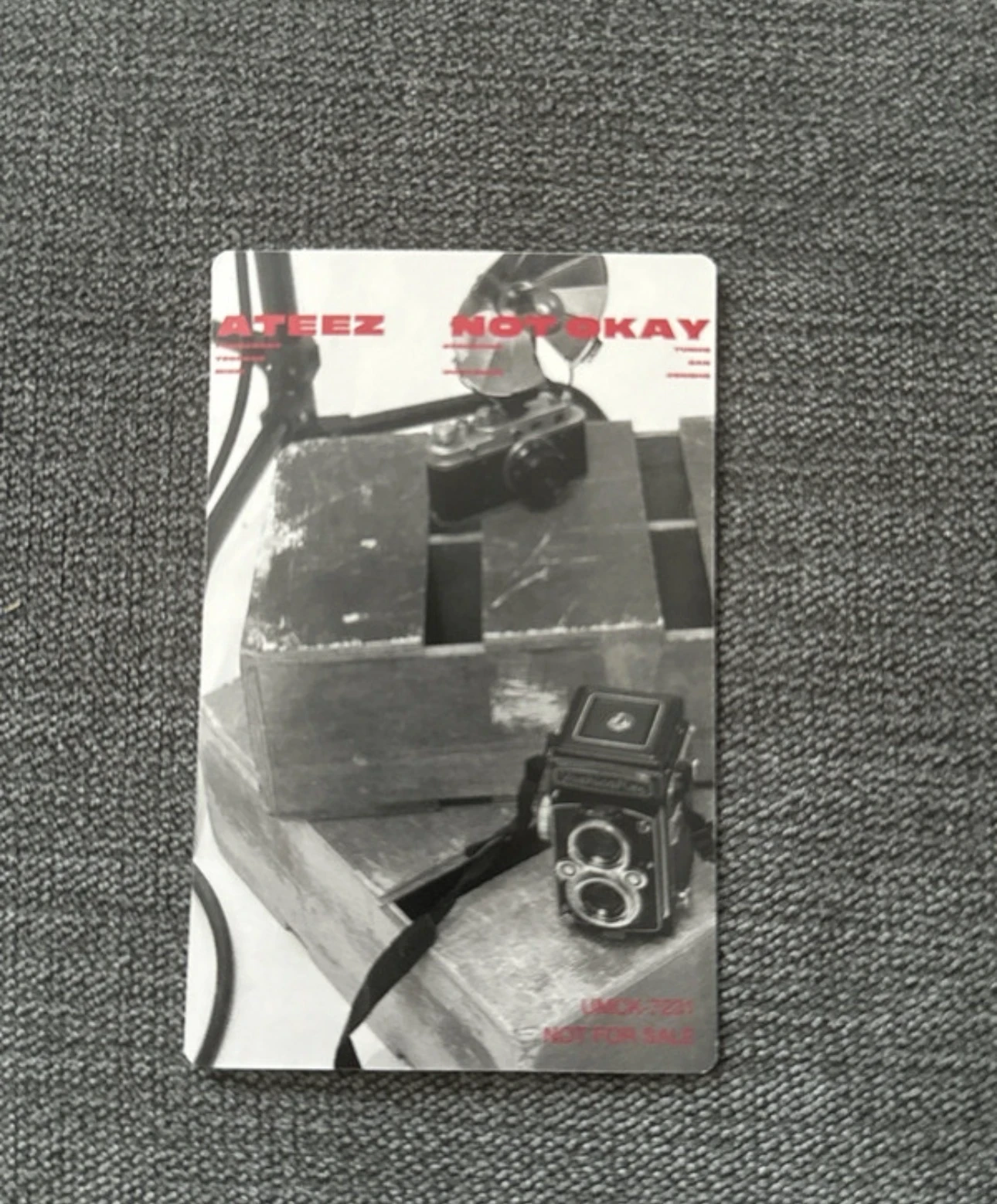 ATEEZ Yeosang ATEEZ - Yeosang - NOT OKAY Album limited B Version listing photo 2