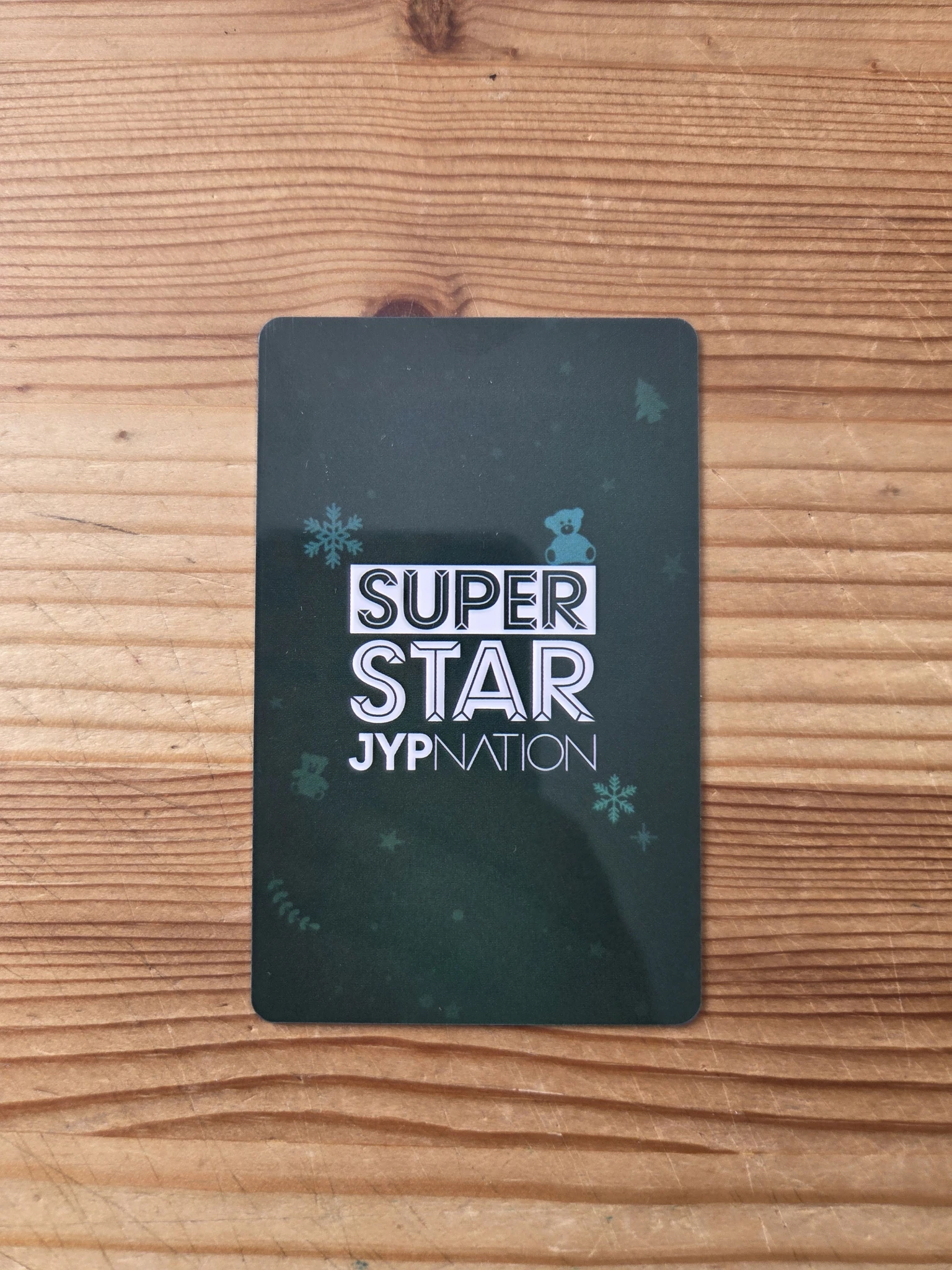 Stray Kids I.N Stray Kids - I.N - Do It Album superstar christmas event pvc card C version listing photo 2