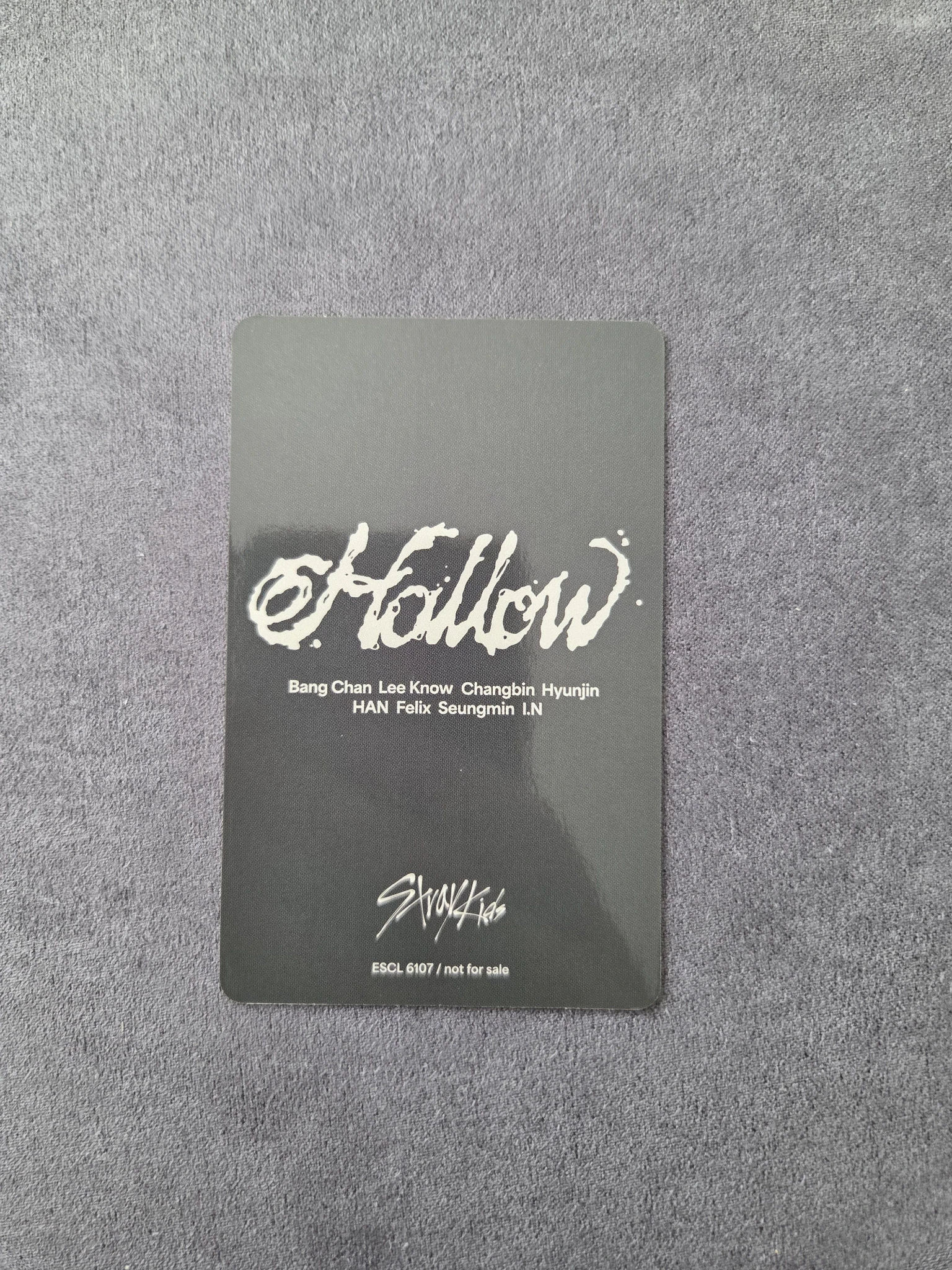 Stray Kids Changbin Stray Kids - Changbin - Hollow Album album photocard regular version listing photo 2
