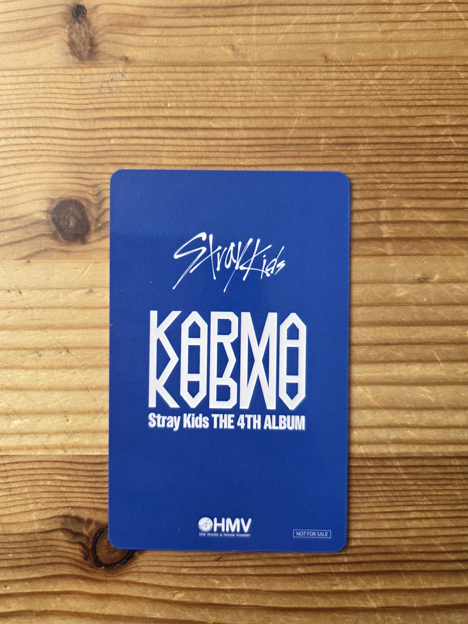 Stray Kids Changbin Stray Kids - Changbin - KARMA Album pre-order benefit (pob) hmv B version online listing photo 2