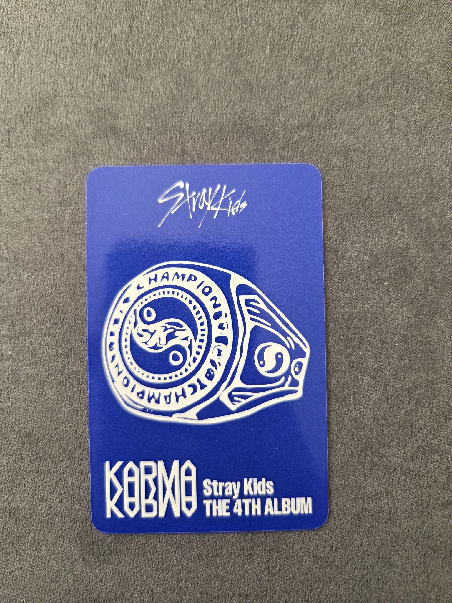 Stray Kids Felix Stray Kids - Felix - KARMA Album album photocard accordion version first press only listing photo 2