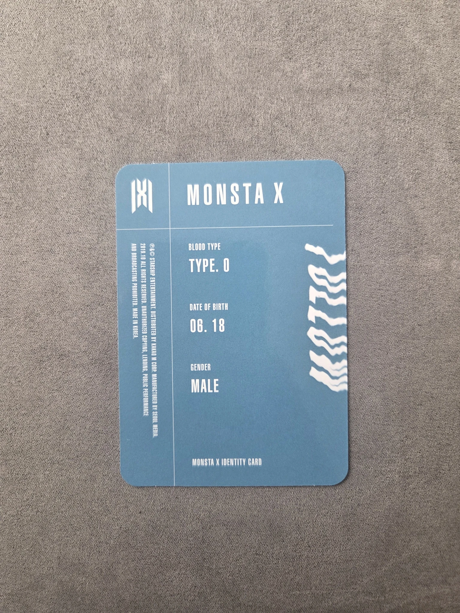 MONSTA X Shownu MONSTA X - Shownu - Follow - Find You Album X version album photocard id card first press only listing photo 2