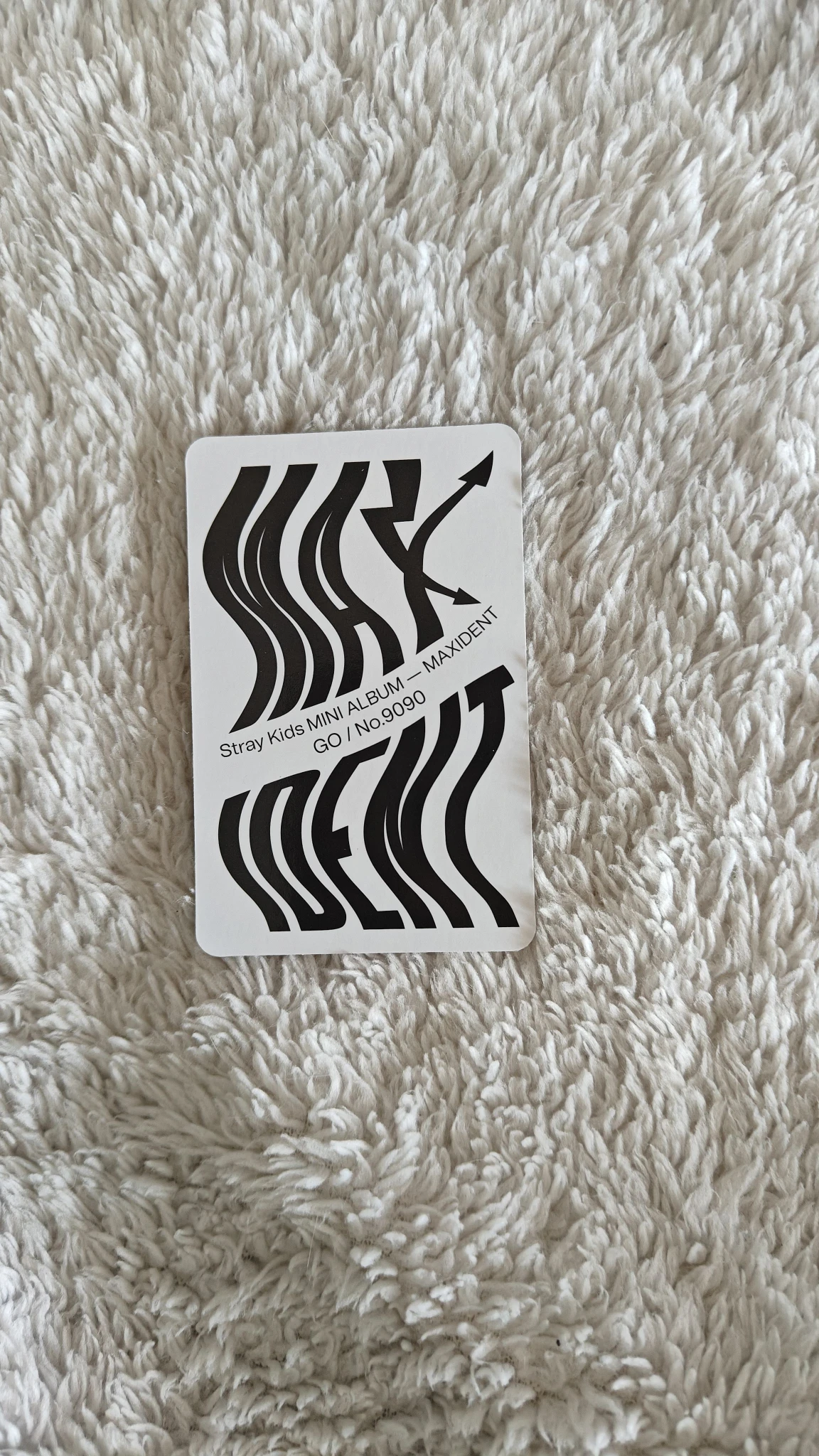 Stray Kids Bang Chan Stray Kids - Bang Chan - Maxident Album album photocard Bang Chan b ver. listing photo 2