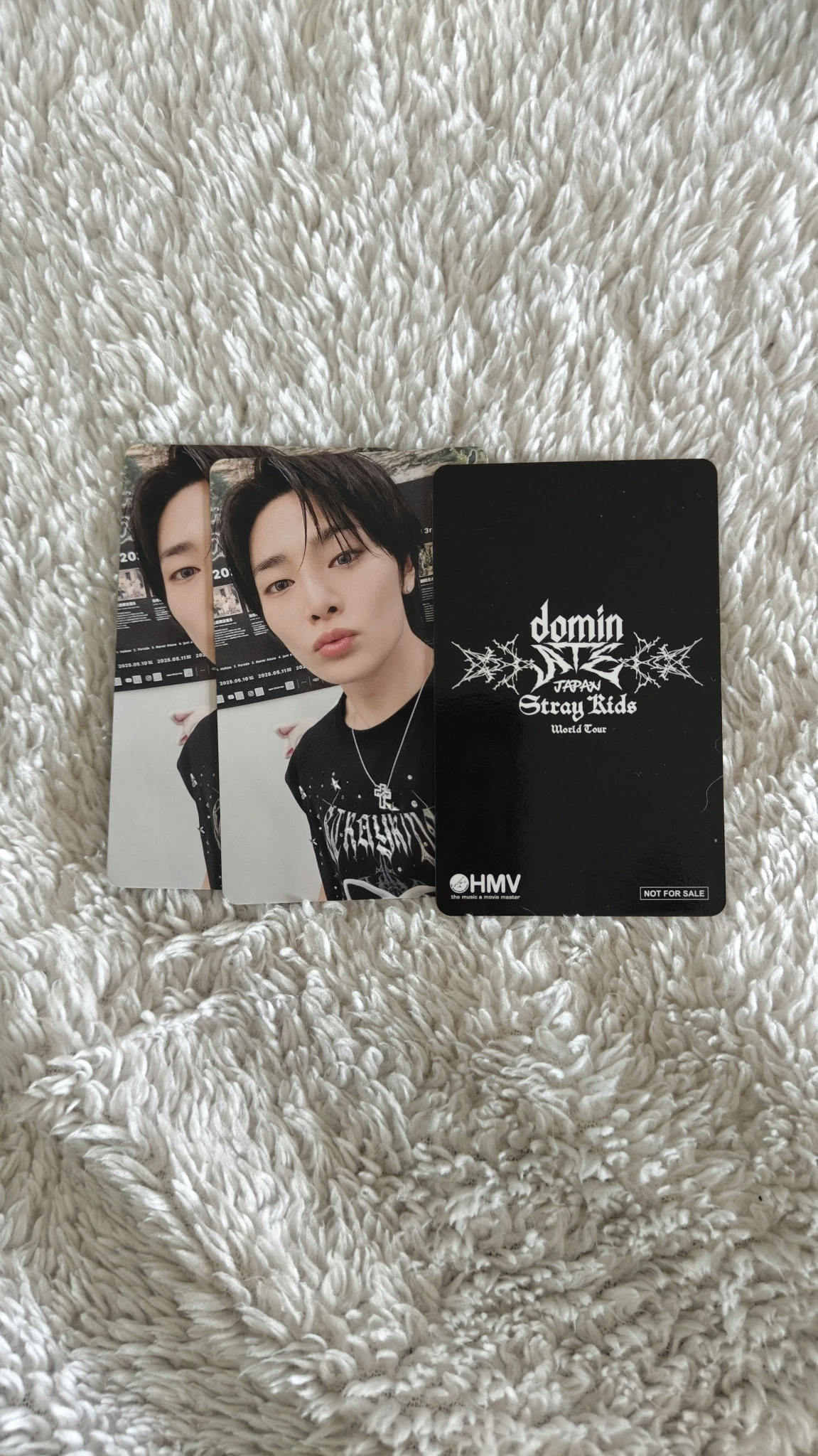 Stray Kids I.N Stray Kids - I.N - World Tour <dominATE JAPAN> LIVE Blu-ray Other hmv pob (pre-order benefit) version 1 listing photo 2