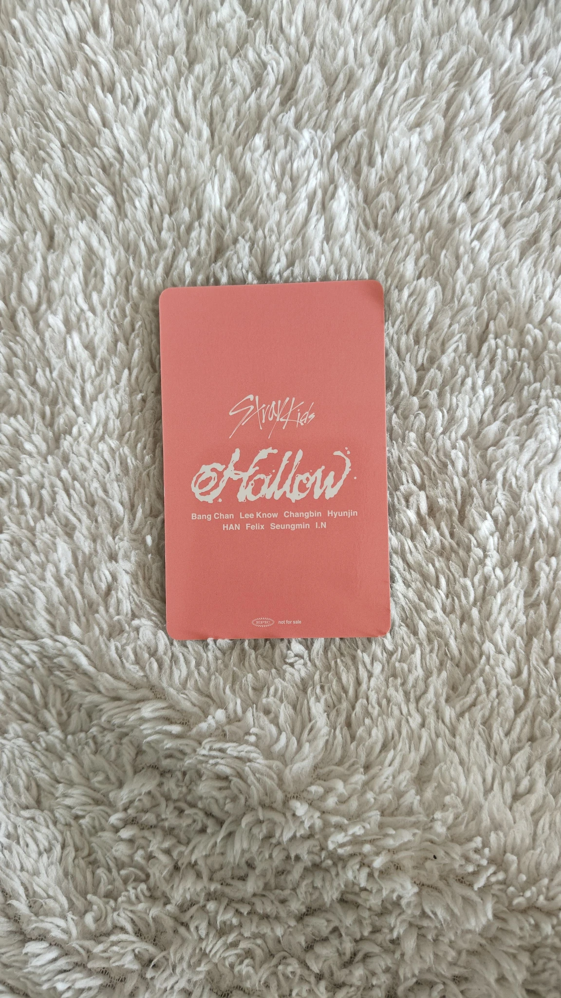 Stray Kids Seungmin Stray Kids - Seungmin - Hollow Album purchase benefit venue-limited offline event chiba listing photo 2