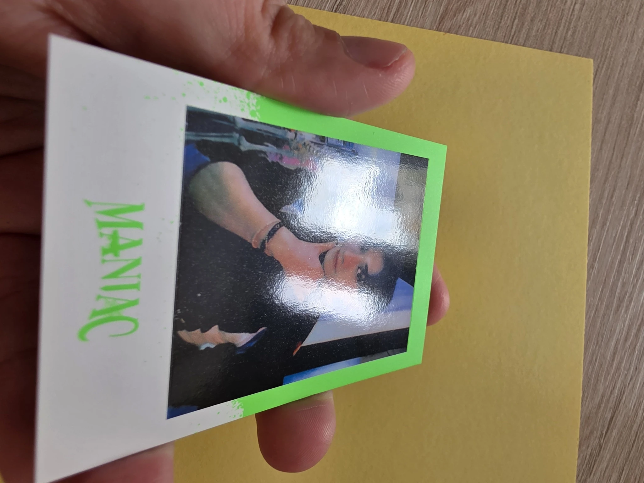 Stray Kids Bang Chan Stray Kids - Bang Chan - Maniac World Tour Event pre-order benefit (pob) merch photocard polaroid skzoo version seoul listing photo 2