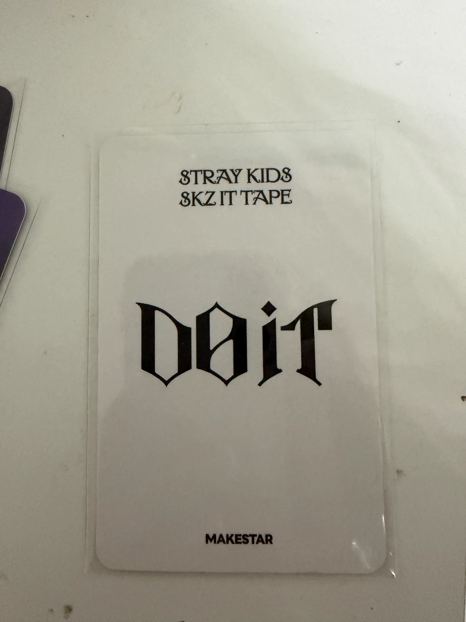 Stray Kids Lee Know Stray Kids - Lee Know - Do It Album makestar lucky draw listing photo 2