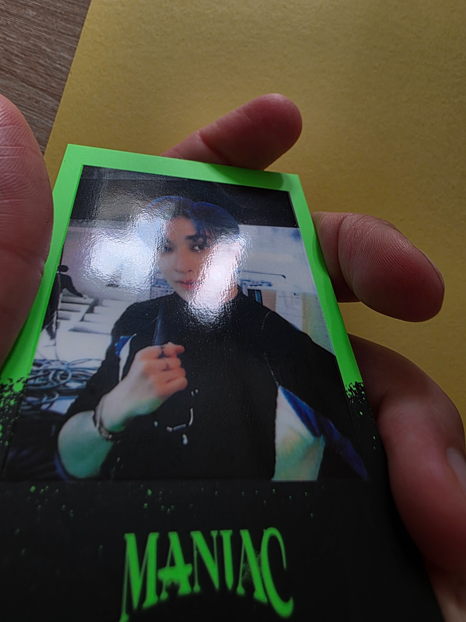 Stray Kids Bang Chan Stray Kids - Bang Chan - Maniac World Tour Event merch photocard purchase benefit polaroid pre-order benefit (pob) listing photo 2