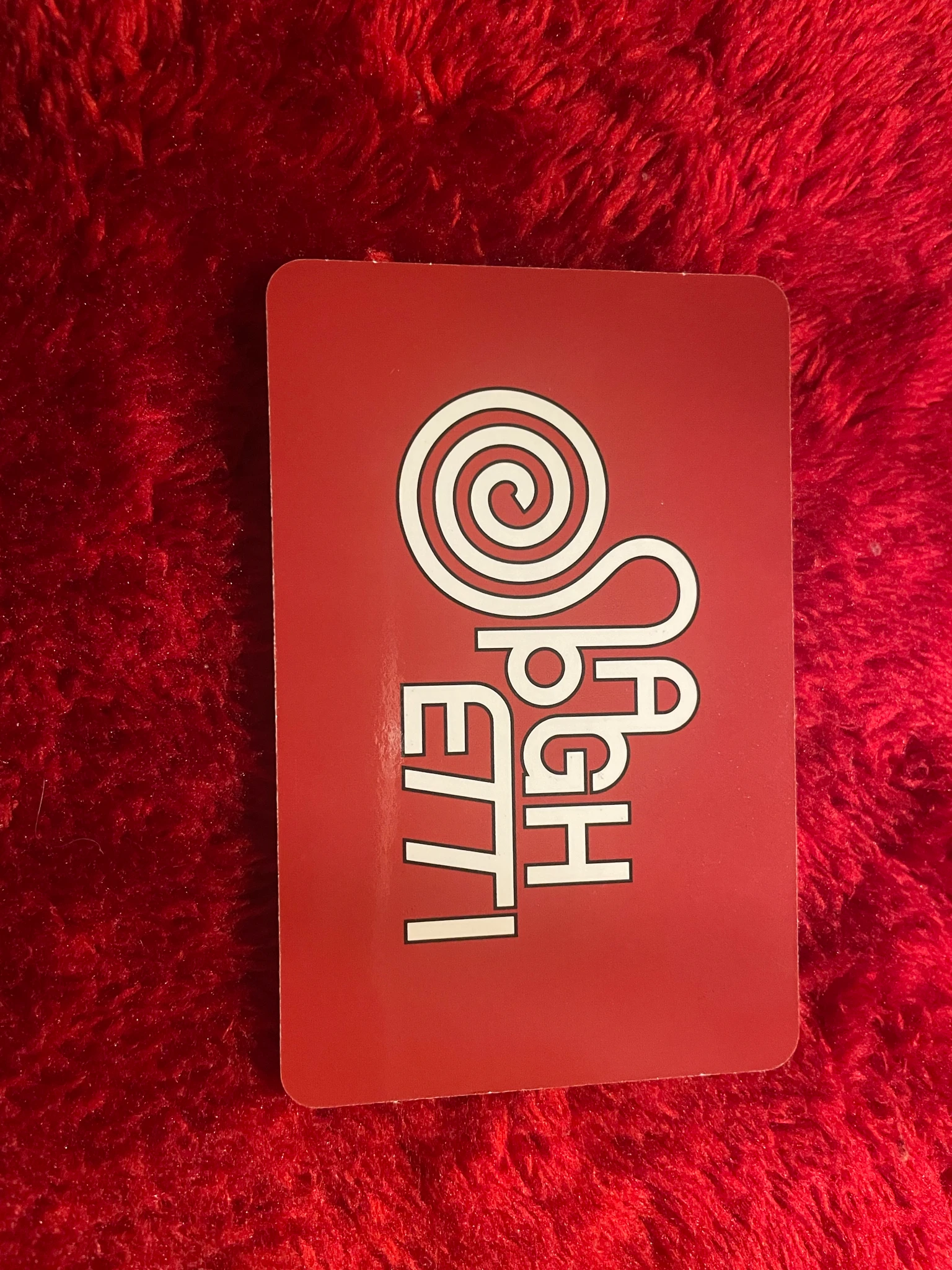 LE SSERAFIM LE SSERAFIM - SPAGHETTI Album barnes & noble exclusive group photocard knocking basil version listing photo 2