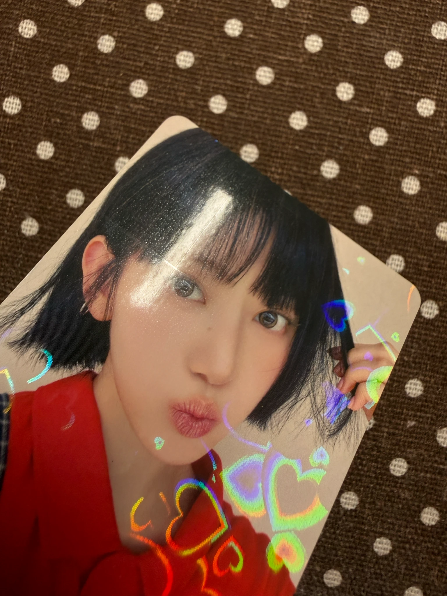 LE SSERAFIM Sakura LE SSERAFIM - Sakura - SPAGHETTI Album UMS japan (universal music store) pre-order benefit (pob) holographic (hologram) listing photo 2