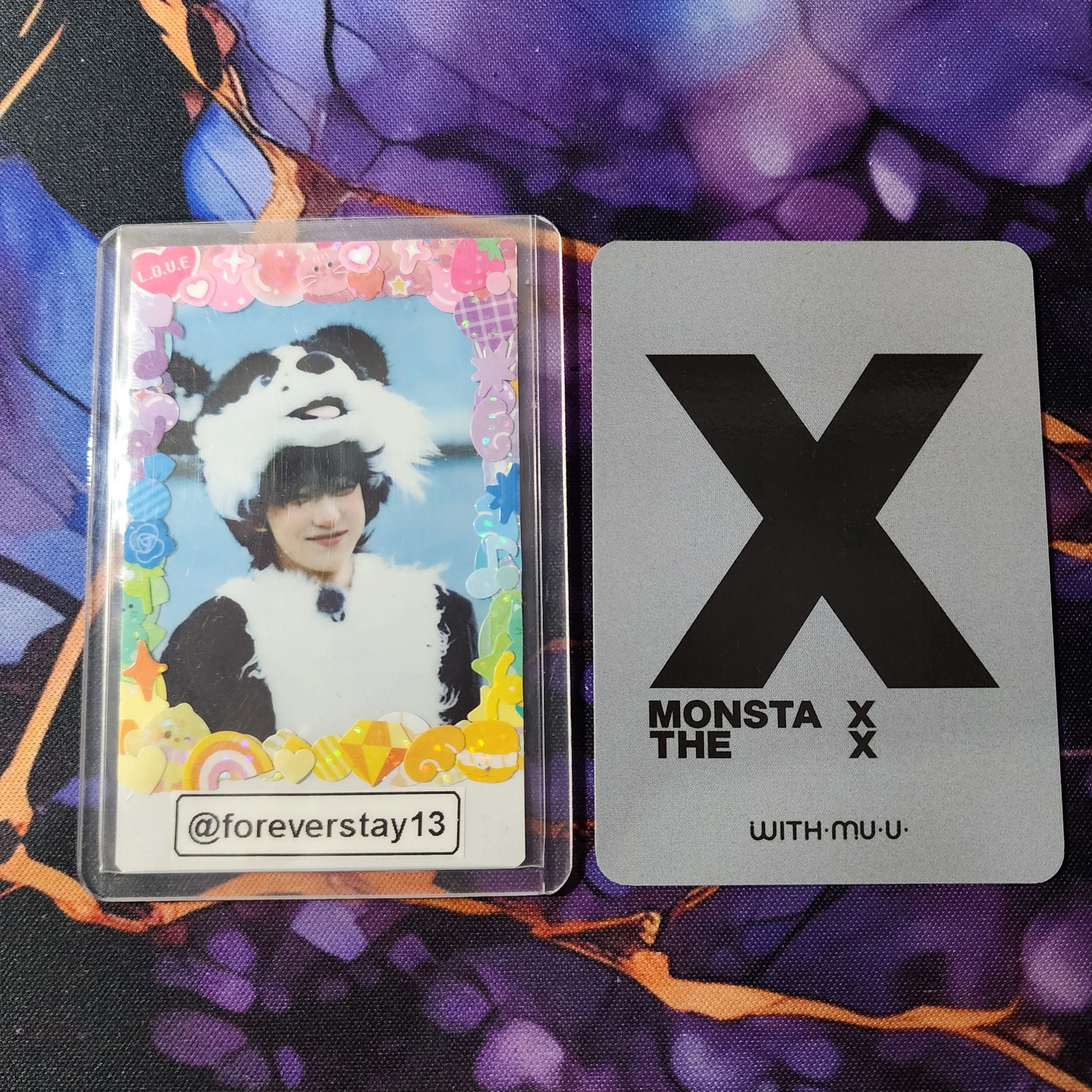 MONSTA X Shownu MONSTA X - Shownu - THE X Album withmuu lucky draw listing photo 2