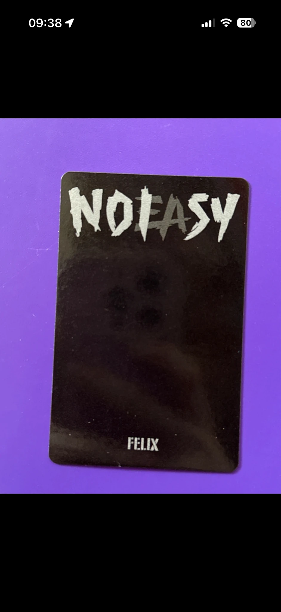 Stray Kids Felix Stray Kids - Felix - NoEasy Album album photocard limited ver. listing photo 2