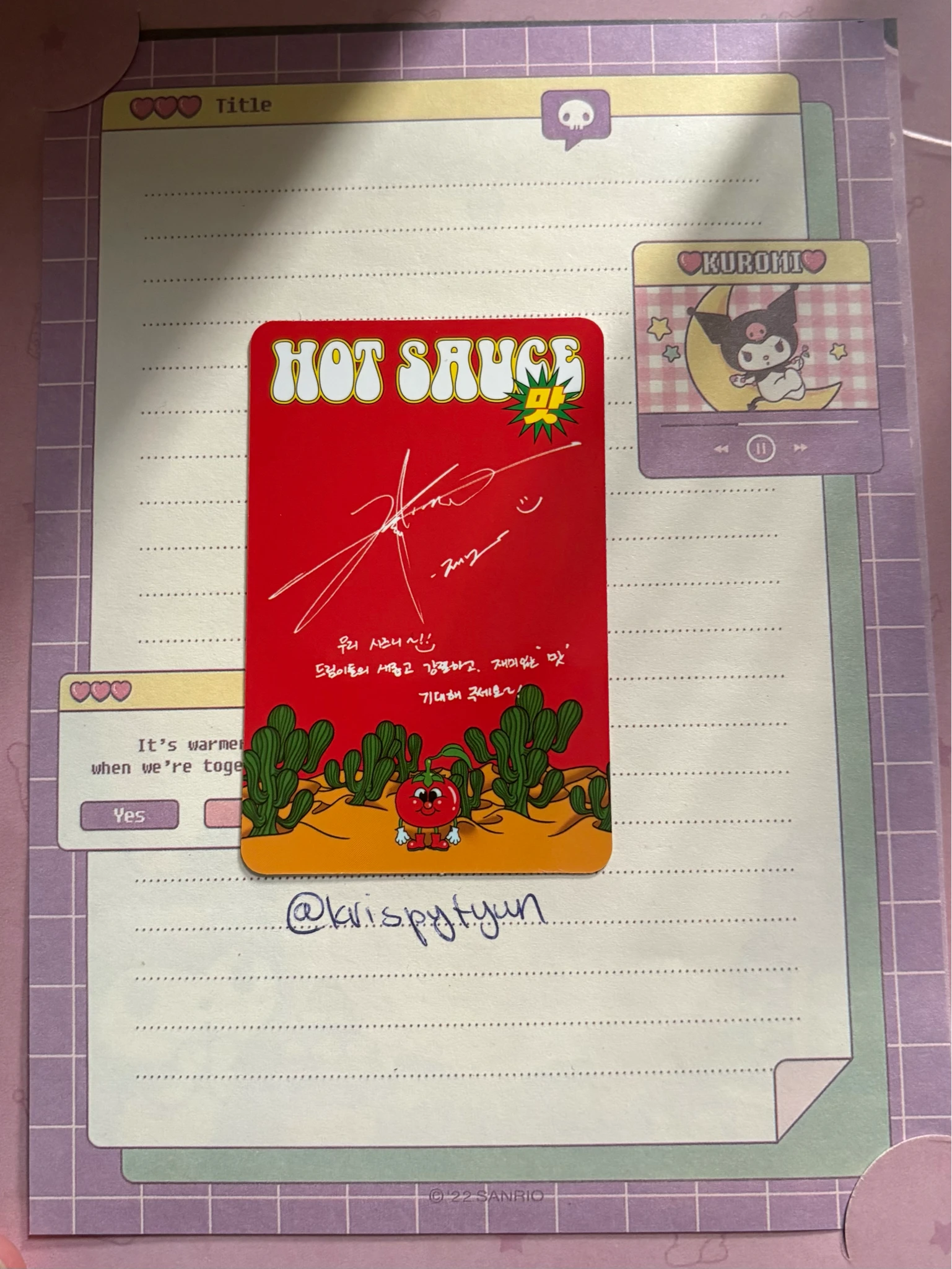 NCT DREAM Jeno NCT DREAM - Jeno - Hot Sauce Album album photocard crazy version FPO listing photo 2