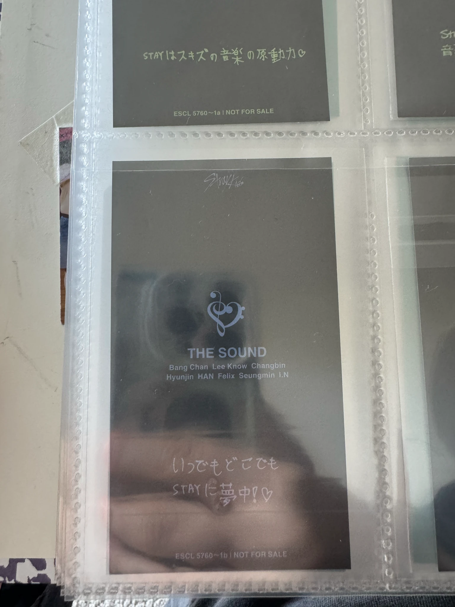 Stray Kids Changbin Stray Kids - Changbin - The Sound Album album photocard A version limited version listing photo 2