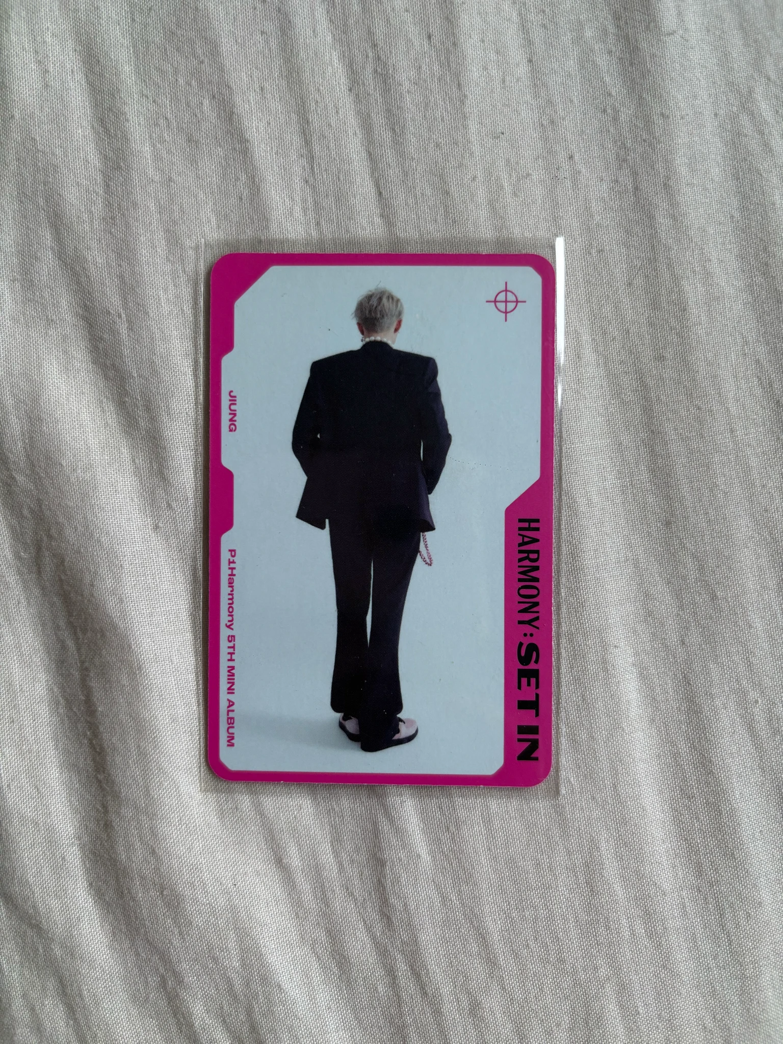 P1Harmony Jiung P1Harmony - Jiung - Harmony: Set In Album album photocard character card version step in version double-sided listing photo 2