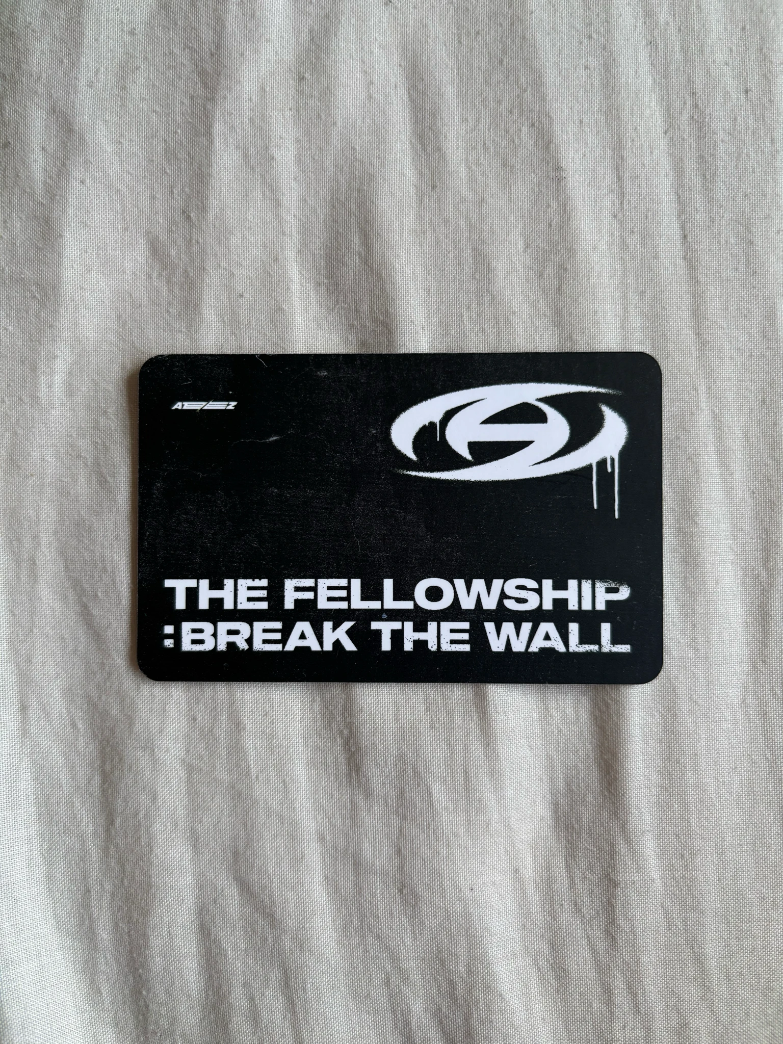 ATEEZ ATEEZ - The Fellowship: Break The Wall Event merch photocard bag listing photo 2
