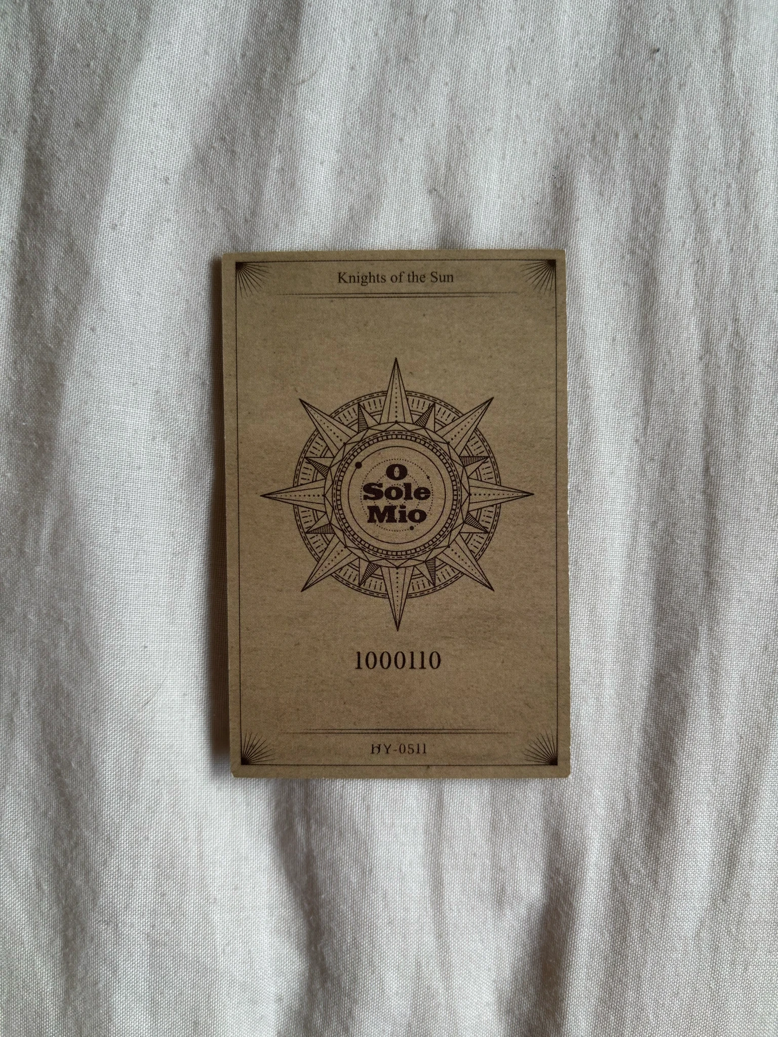 SF9 Hwiyoung SF9 - Hwiyoung - Knights of the Sun Album album photocard listing photo 2