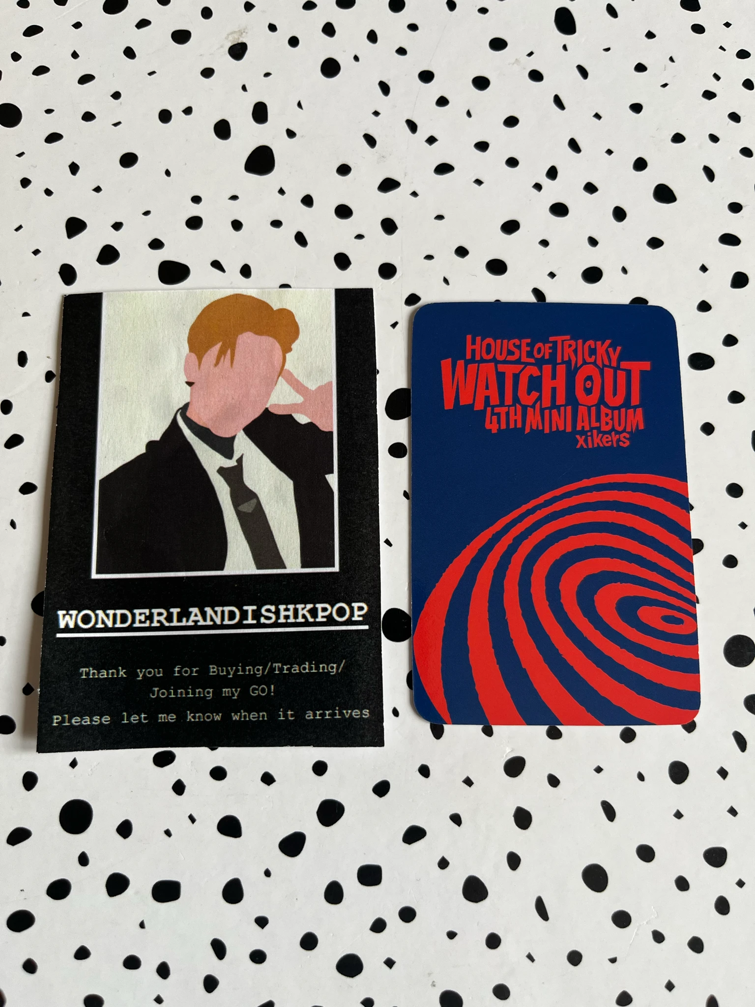 xikers Seeun xikers - Seeun - HOUSE OF TRICKY : WATCH OUT Album trading card pop-up listing photo 2