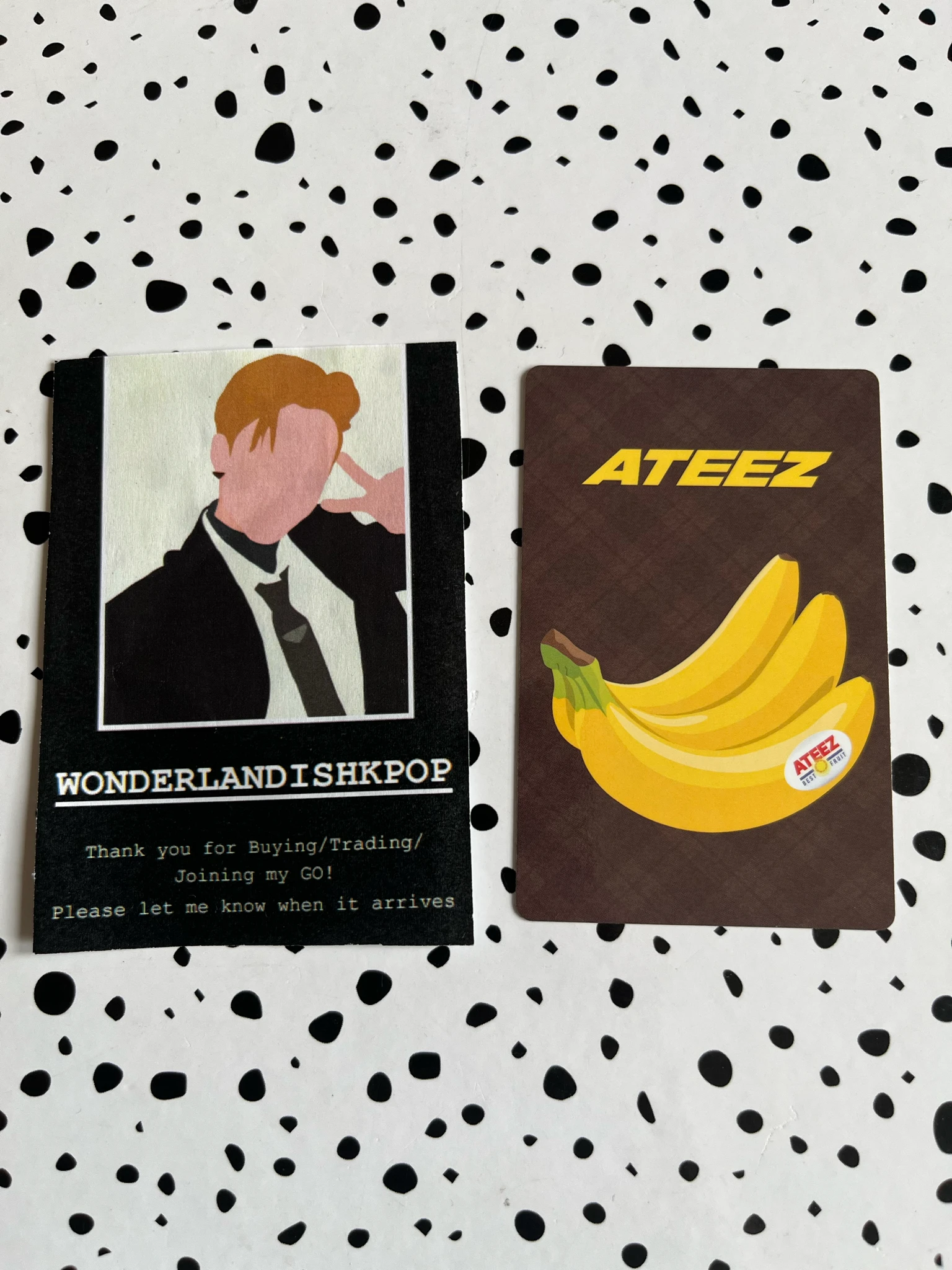 ATEEZ Mingi ATEEZ - Mingi - Golden Hour : Part.4 Album hello82 pop-up exclusive banana version listing photo 2
