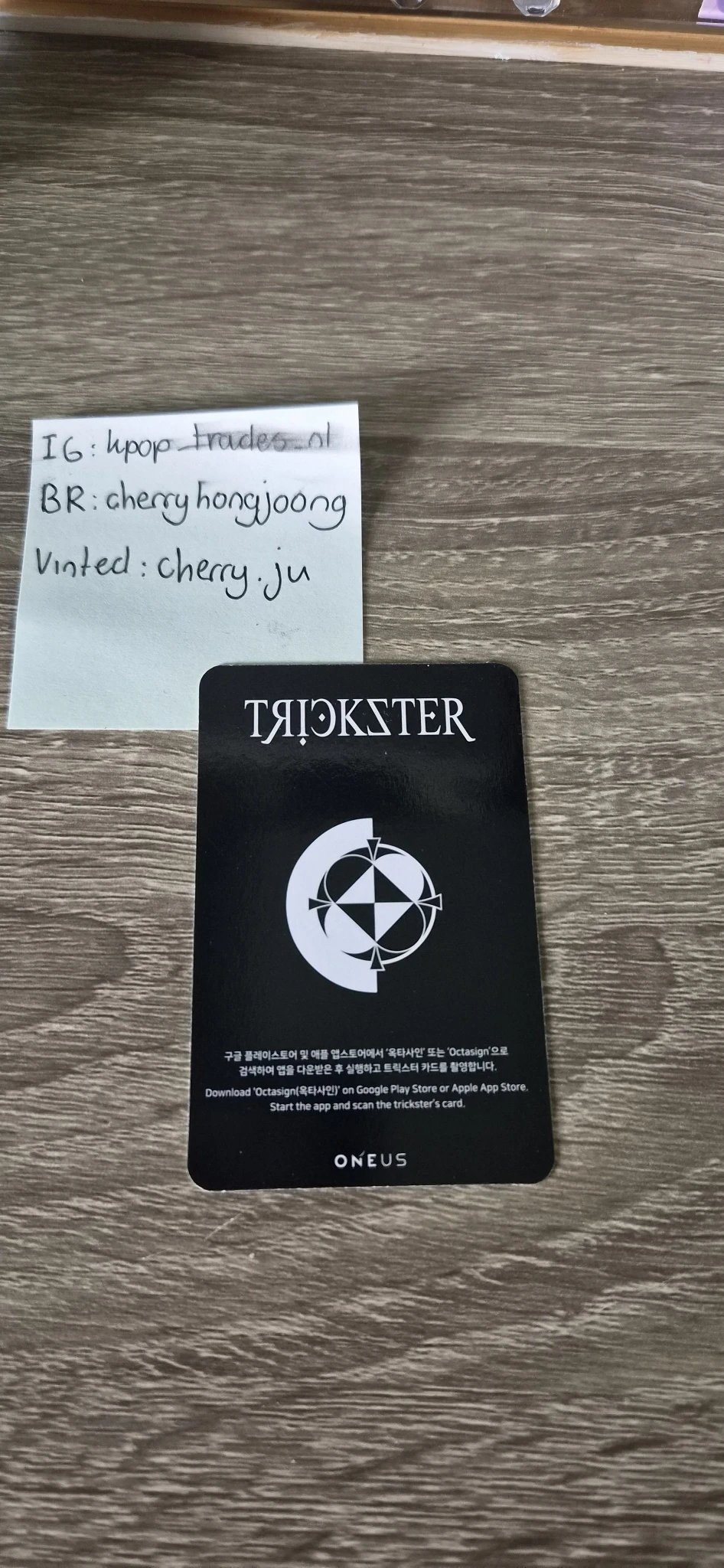 ONEUS ONEUS - TRICKSTER Album ONEUS group listing photo 2