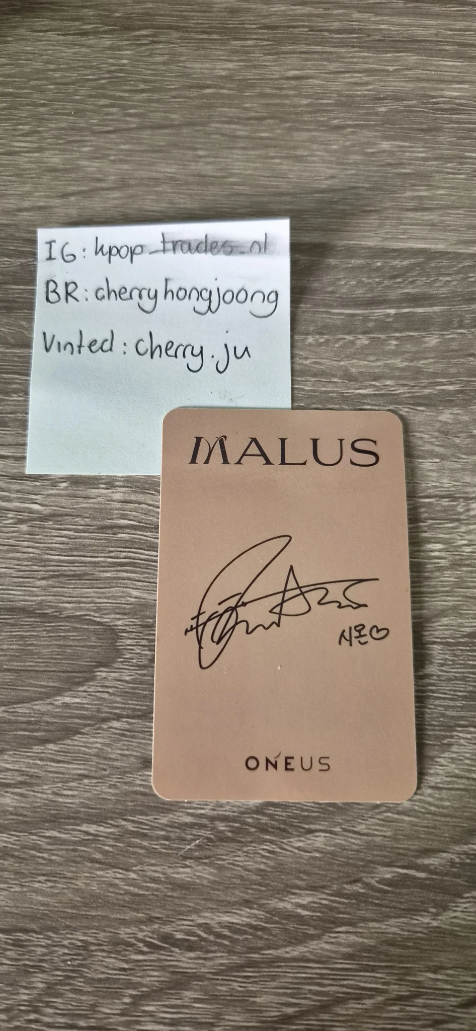 ONEUS Xion ONEUS - Xion - MALUS Album ONEUS Xion listing photo 2