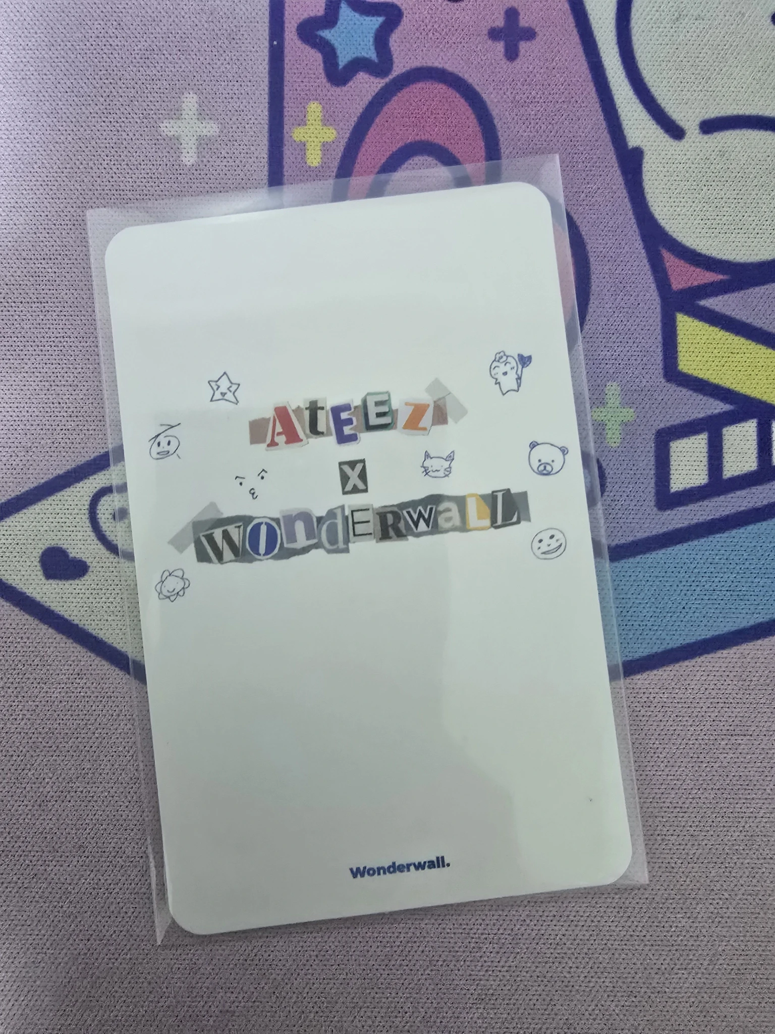 ATEEZ Yunho ATEEZ - Yunho - Wonderwall Merchline Other merch photocard round 2 listing photo 2