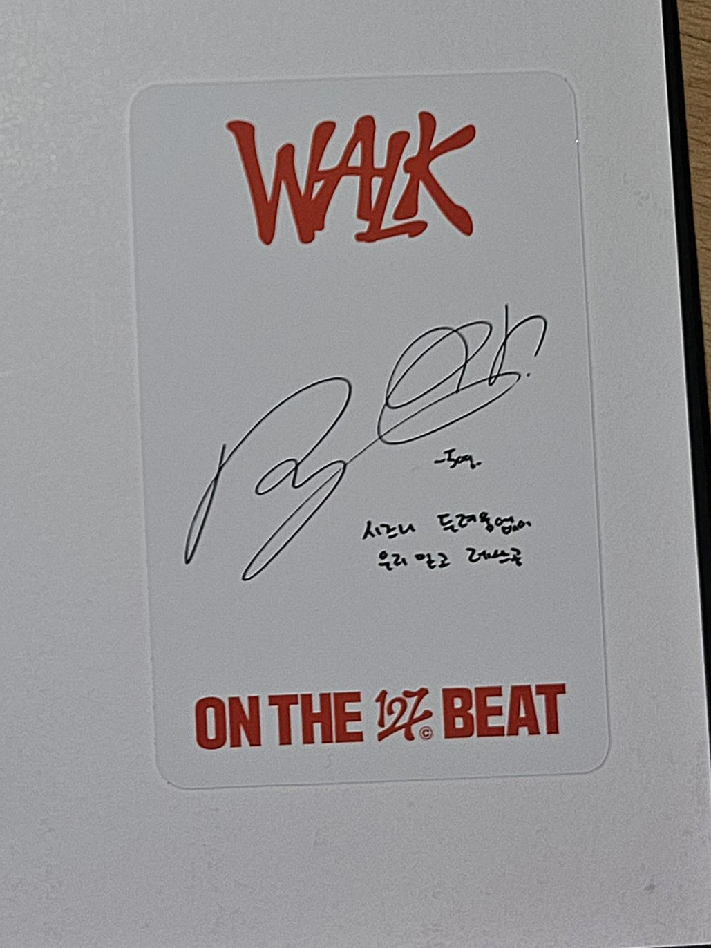 NCT 127 Doyoung NCT 127 - Doyoung - Walk Album listing photo 2